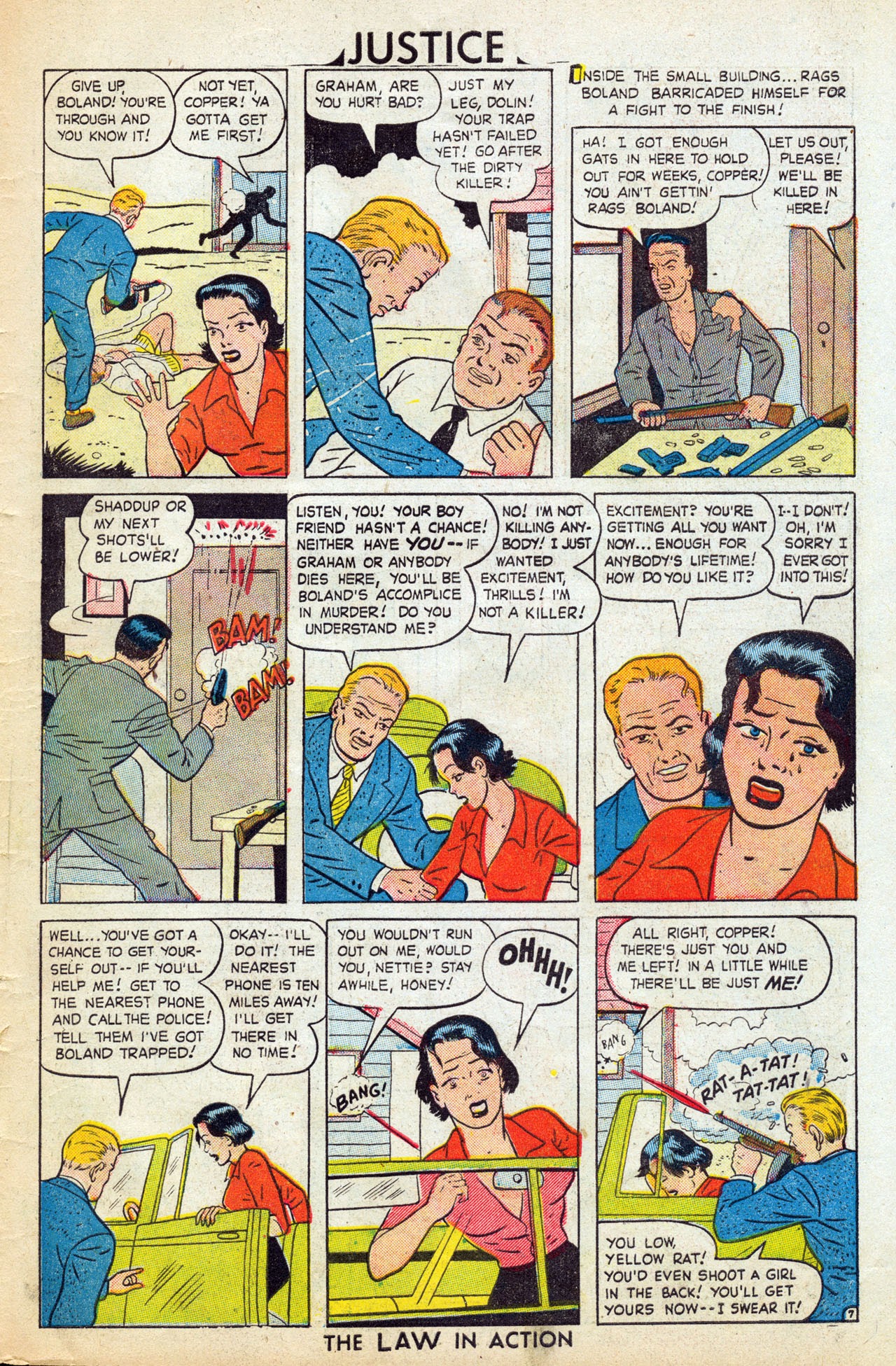 Read online Justice Comics (1948) comic -  Issue #10 - 31