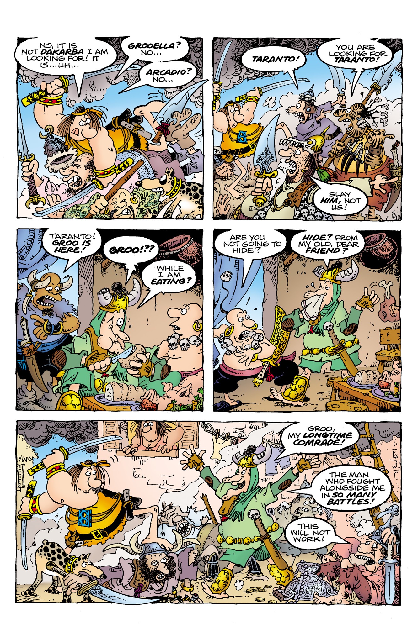 Read online Groo: Friends and Foes comic -  Issue #10 - 11