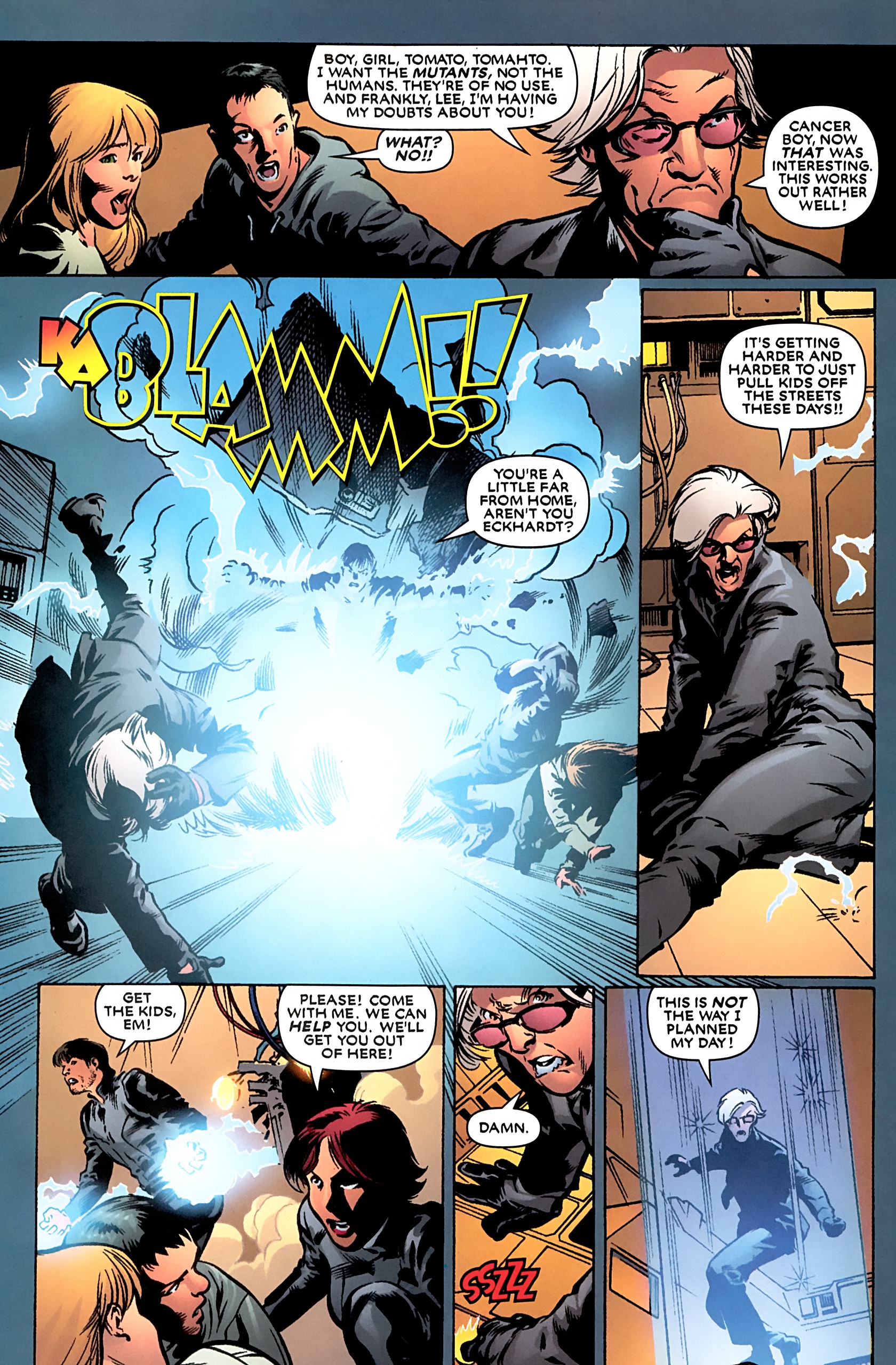 Read online Mutant X: Dangerous Decisions comic -  Issue # Full - 23