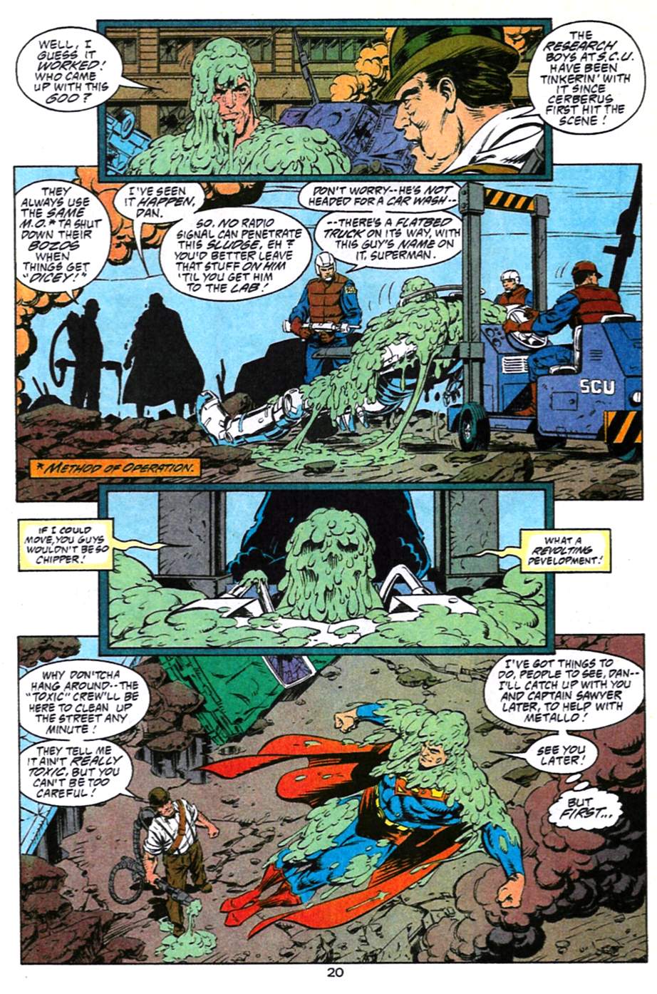 Read online Adventures of Superman (1987) comic -  Issue #491 - 21