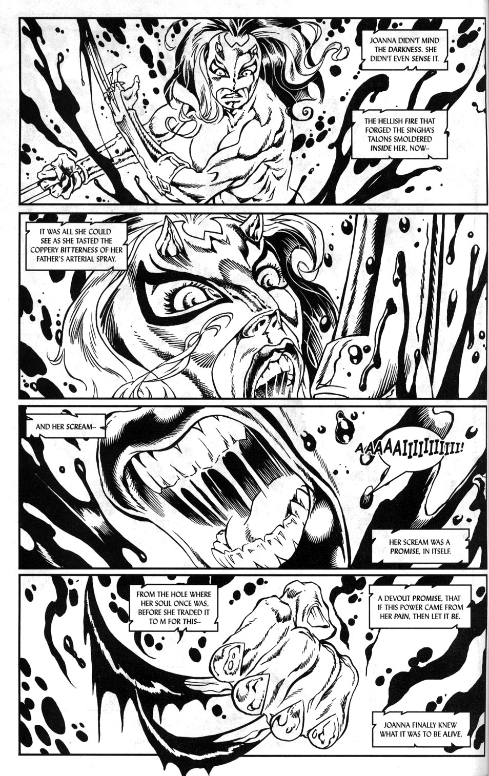 Read online Faust: Singha's Talons comic -  Issue #4 - 6