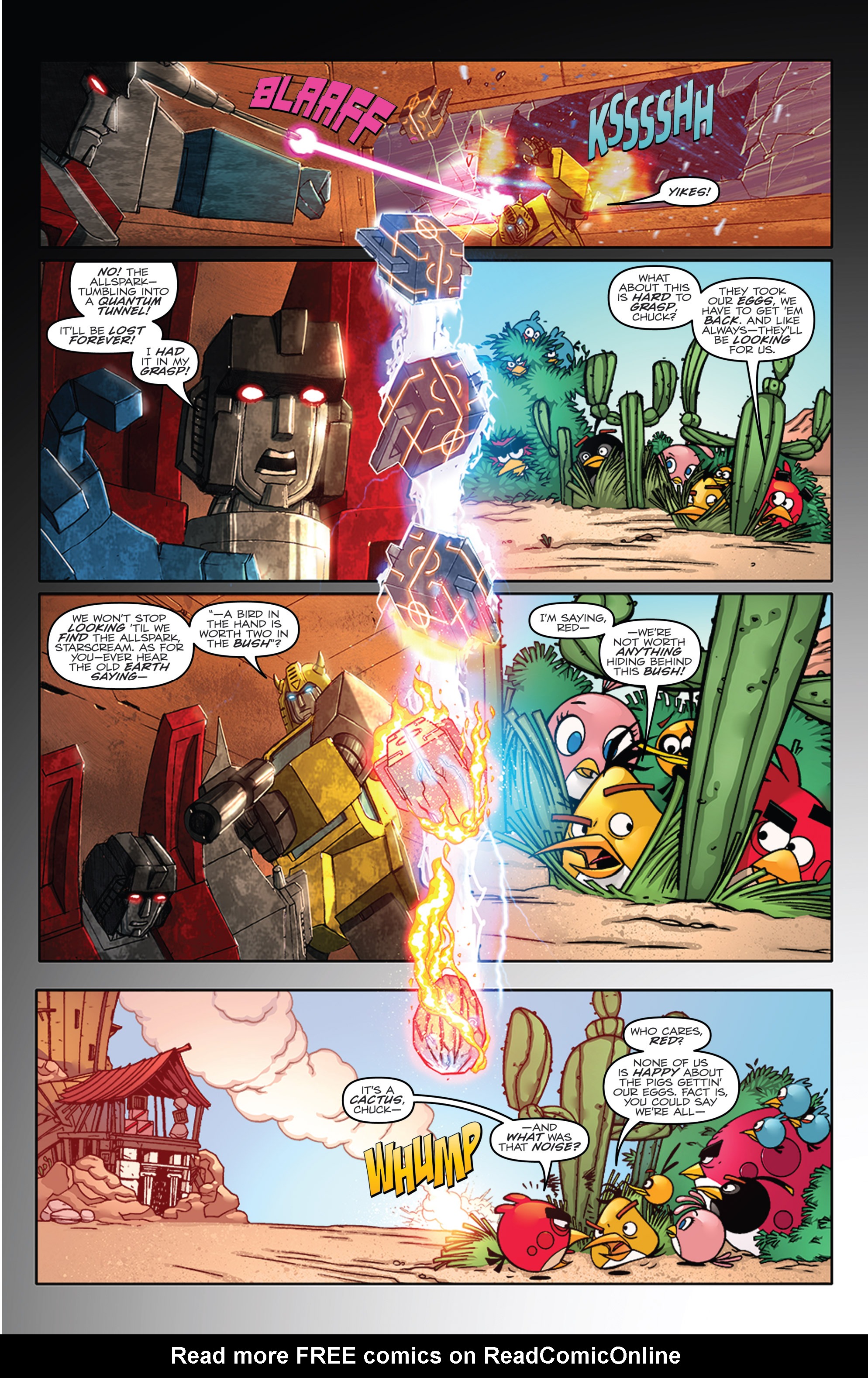 Read online Angry Birds Transformers comic -  Issue #1 - 7