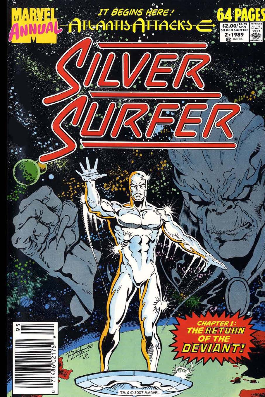 Read online Silver Surfer (1987) comic -  Issue # _Annual 2 - 1