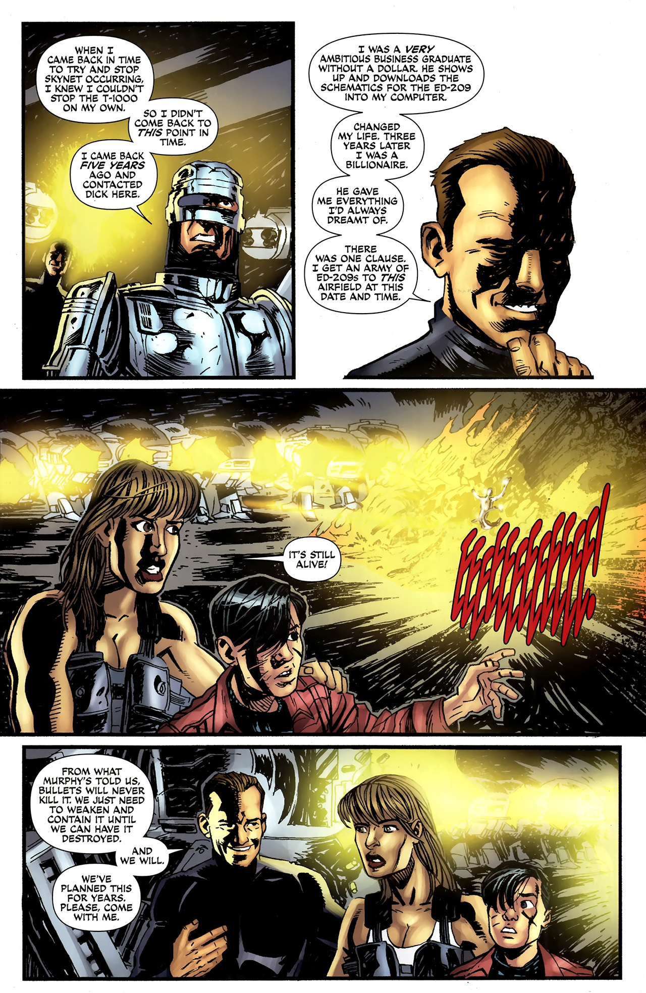 Read online Terminator/Robocop: Kill Human comic -  Issue #3 - 21