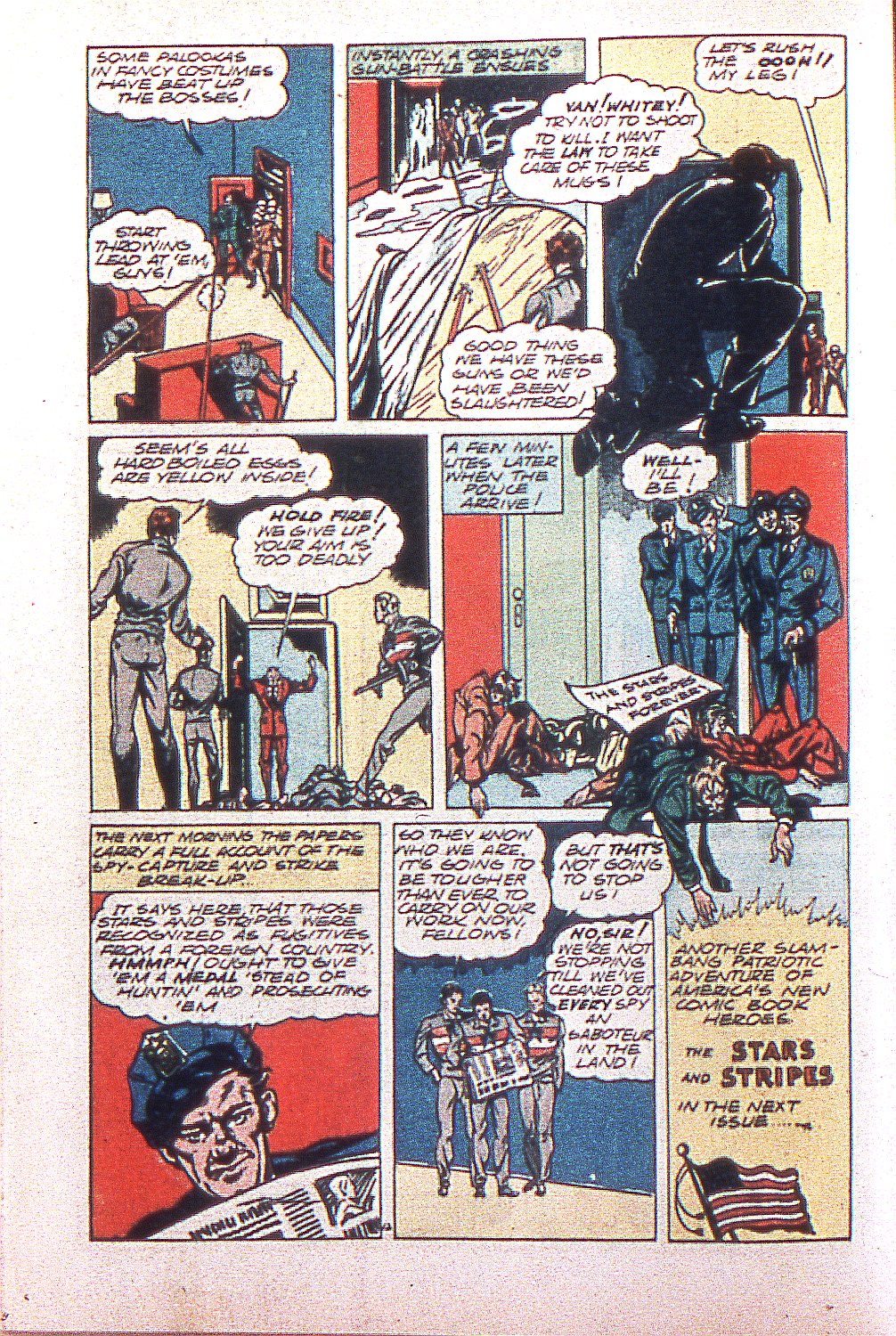 Read online Stars and Stripes Comics comic -  Issue #4 - 15