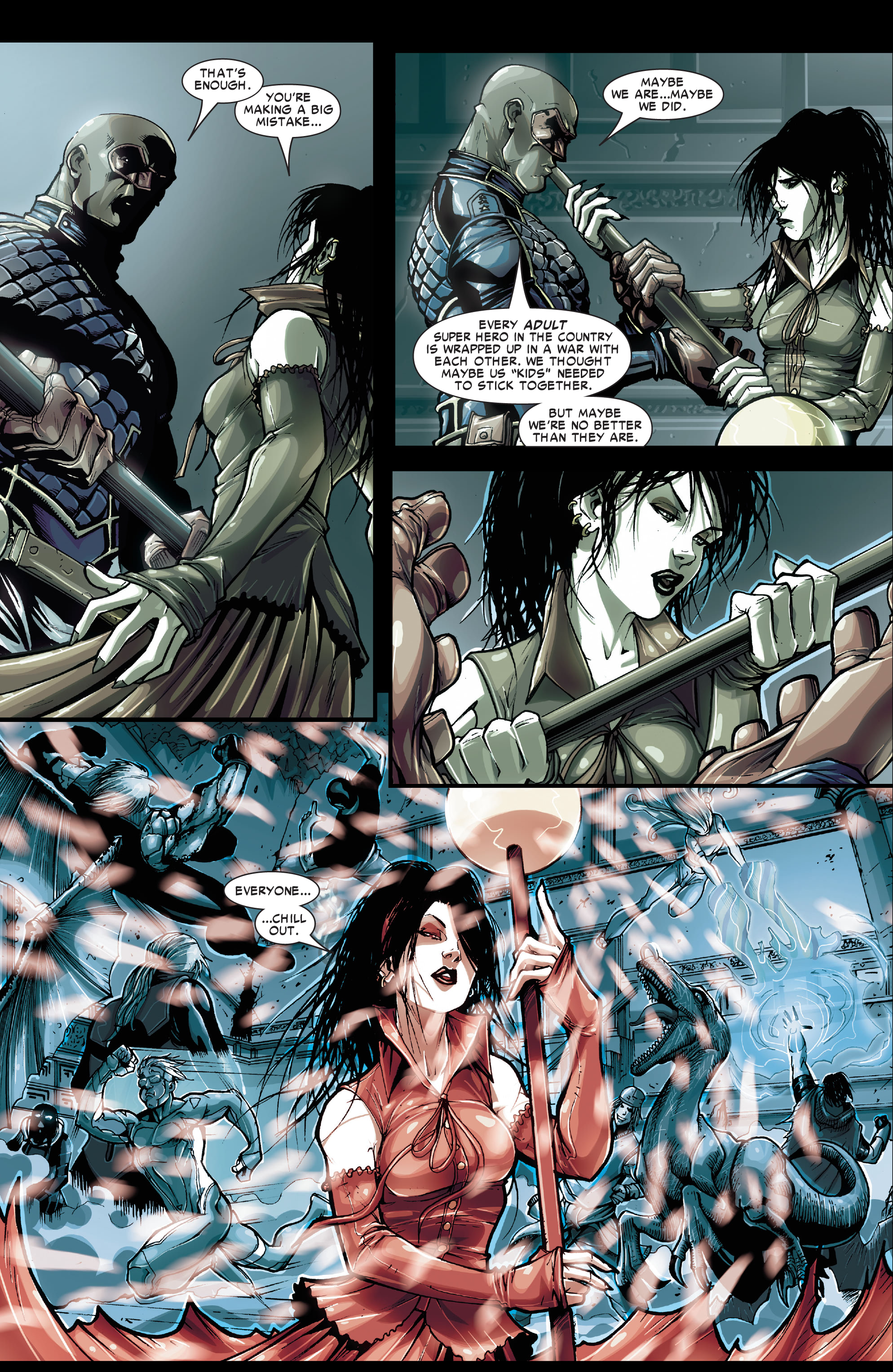 Read online Young Avengers by Heinberg & Cheung Omnibus comic -  Issue # TPB (Part 4) - 46