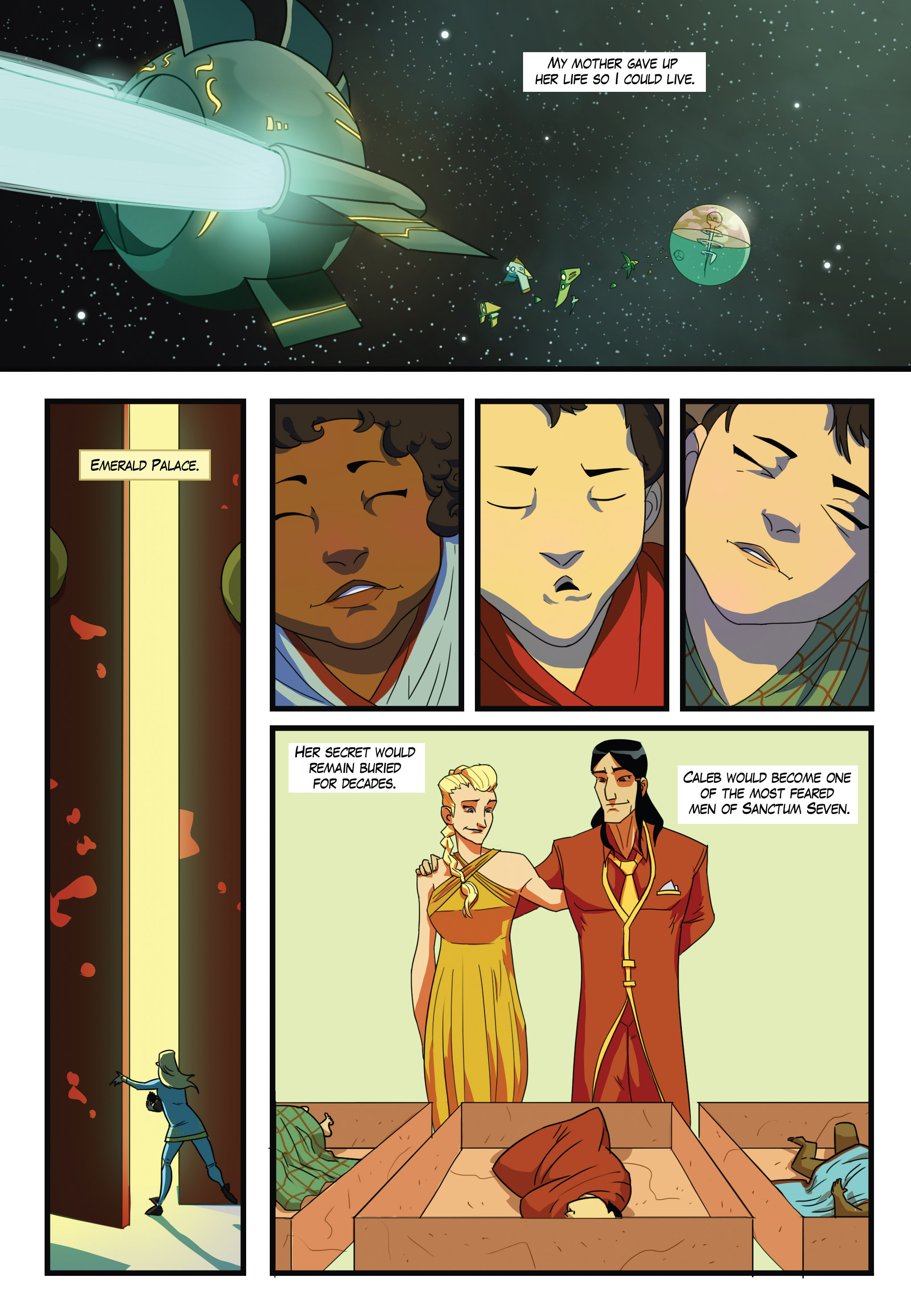 Read online Scavenger comic -  Issue #1 - 9