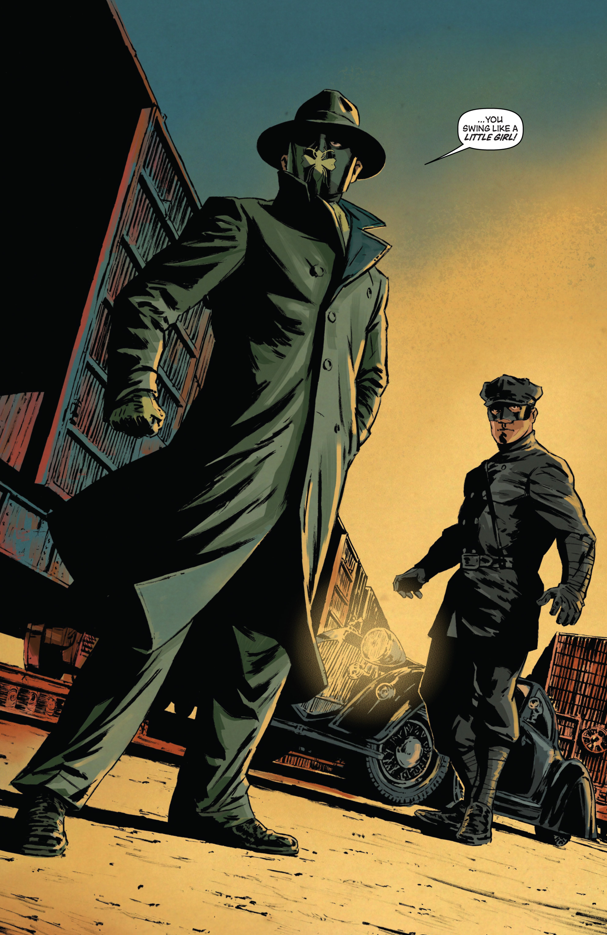 Green Hornet: Year One Issue #1 #2 - English 9