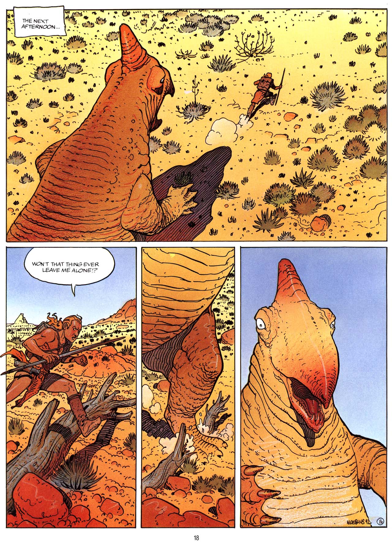 Read online Epic Graphic Novel: Moebius comic -  Issue # TPB 9 - 20