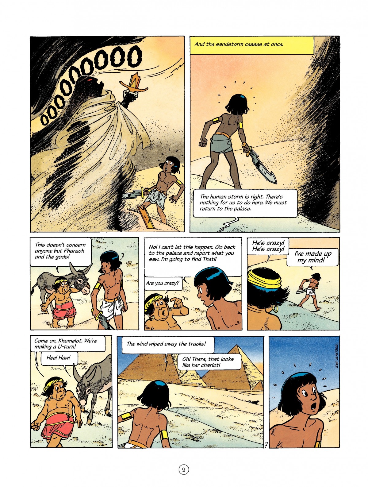 Read online Papyrus comic -  Issue #5 - 9