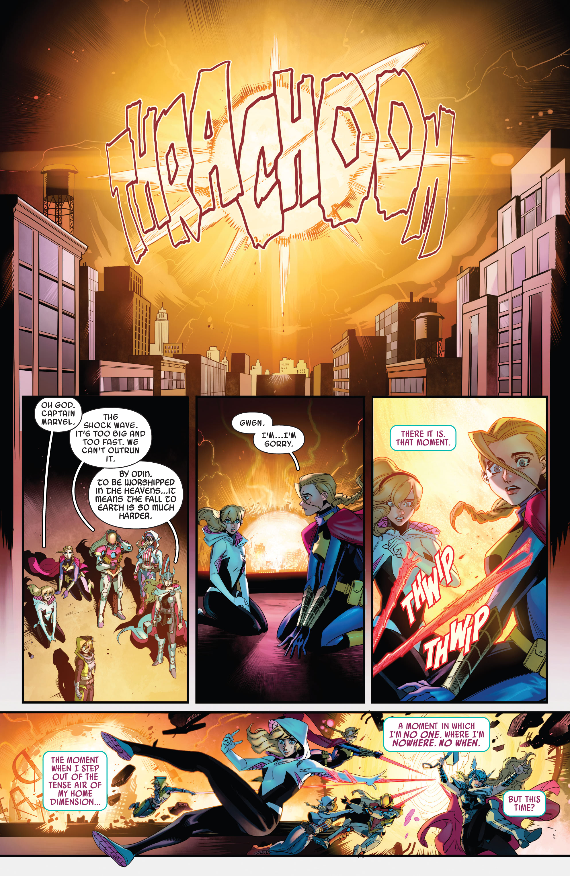 Read online Spider-Gwen: Gwenverse comic -  Issue #4 - 20