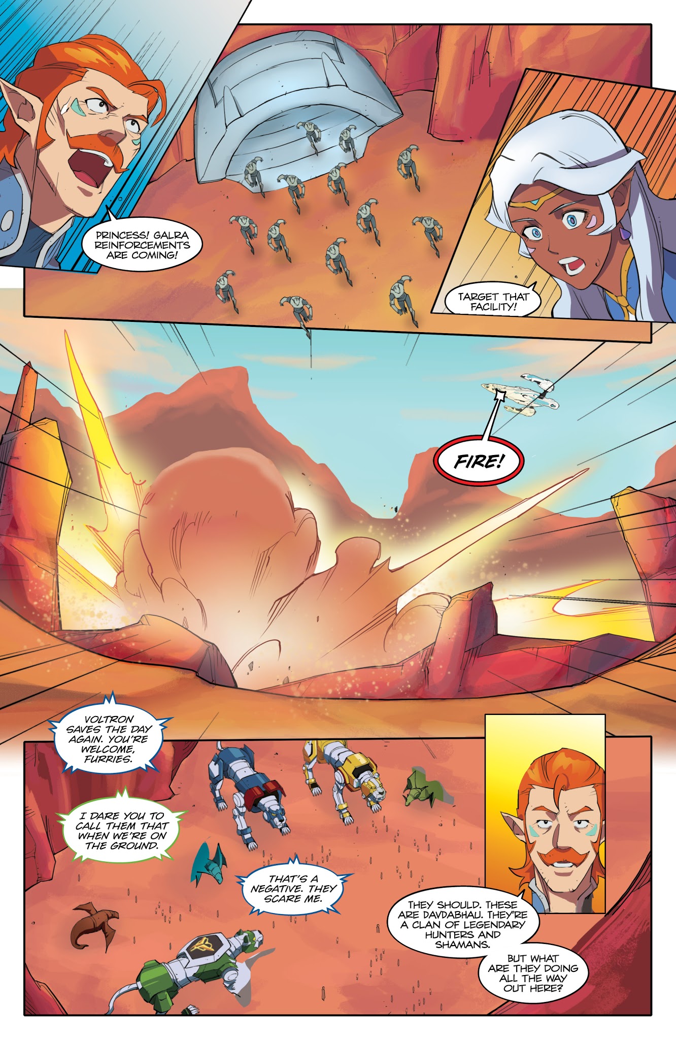 Read online Voltron Legendary Defender (2017) comic -  Issue #1 - 12