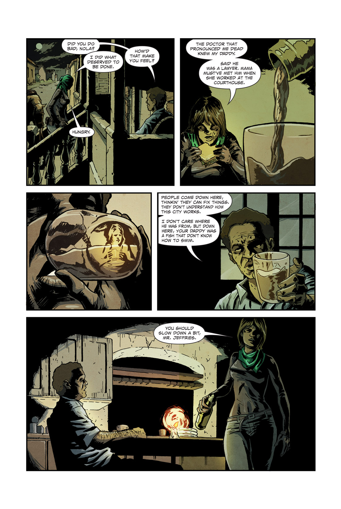 Read online Nola comic -  Issue #3 - 11
