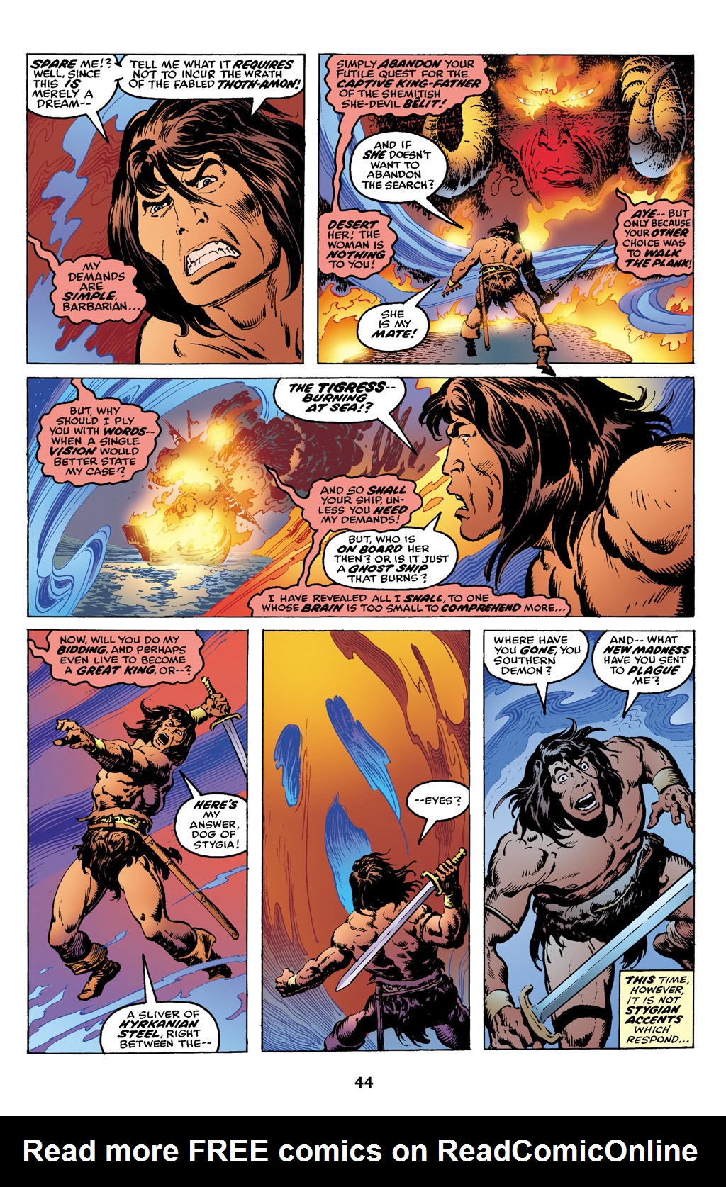 Read online The Chronicles of Conan comic -  Issue # TPB 10 (Part 1) - 44