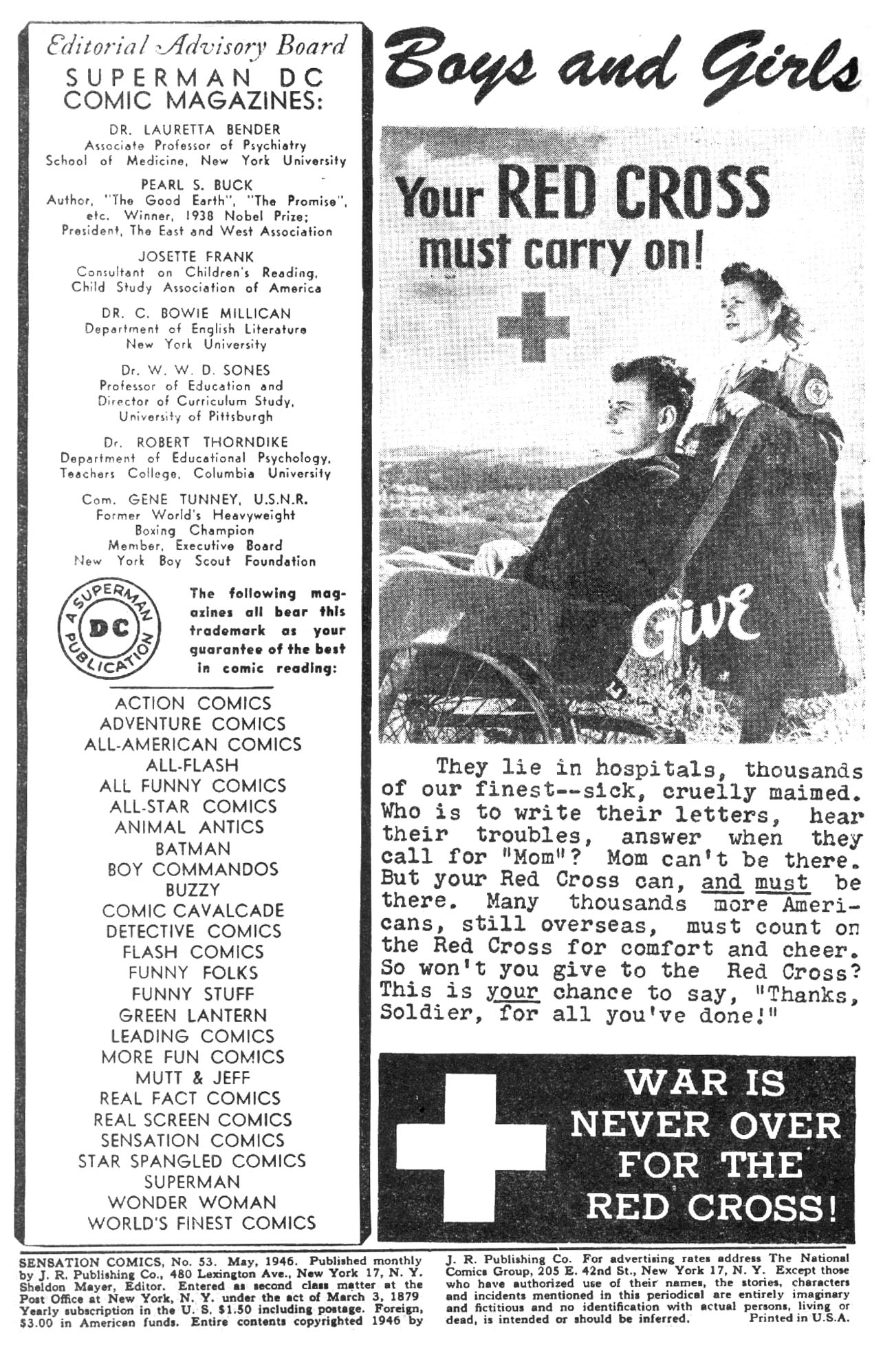 Read online Sensation (Mystery) Comics comic -  Issue #53 - 2