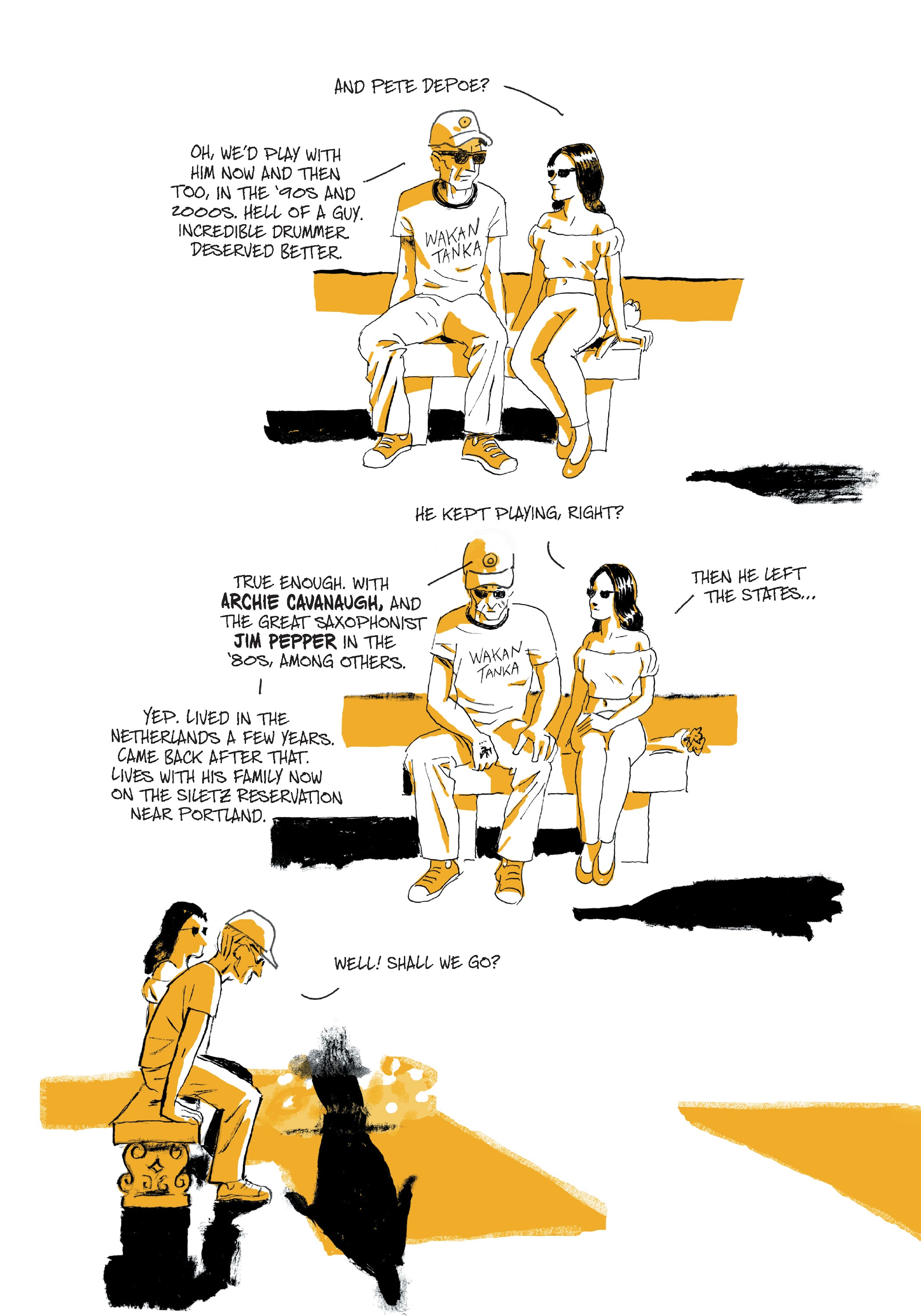 Read online Redbone: The True Story of A Native American Rock Band comic -  Issue # TPB - 108