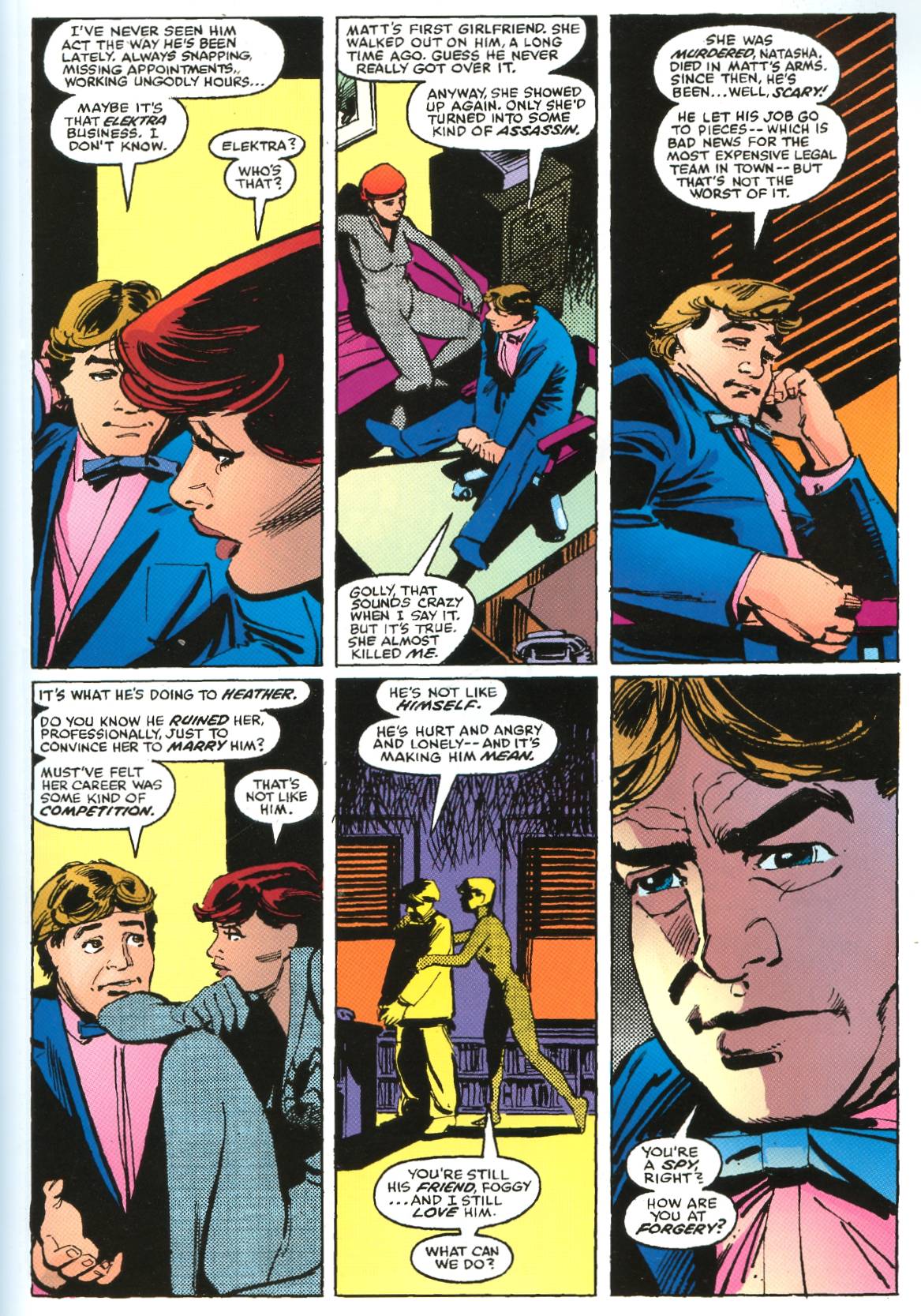 Read online Daredevil Visionaries: Frank Miller comic -  Issue # TPB 3 - 160