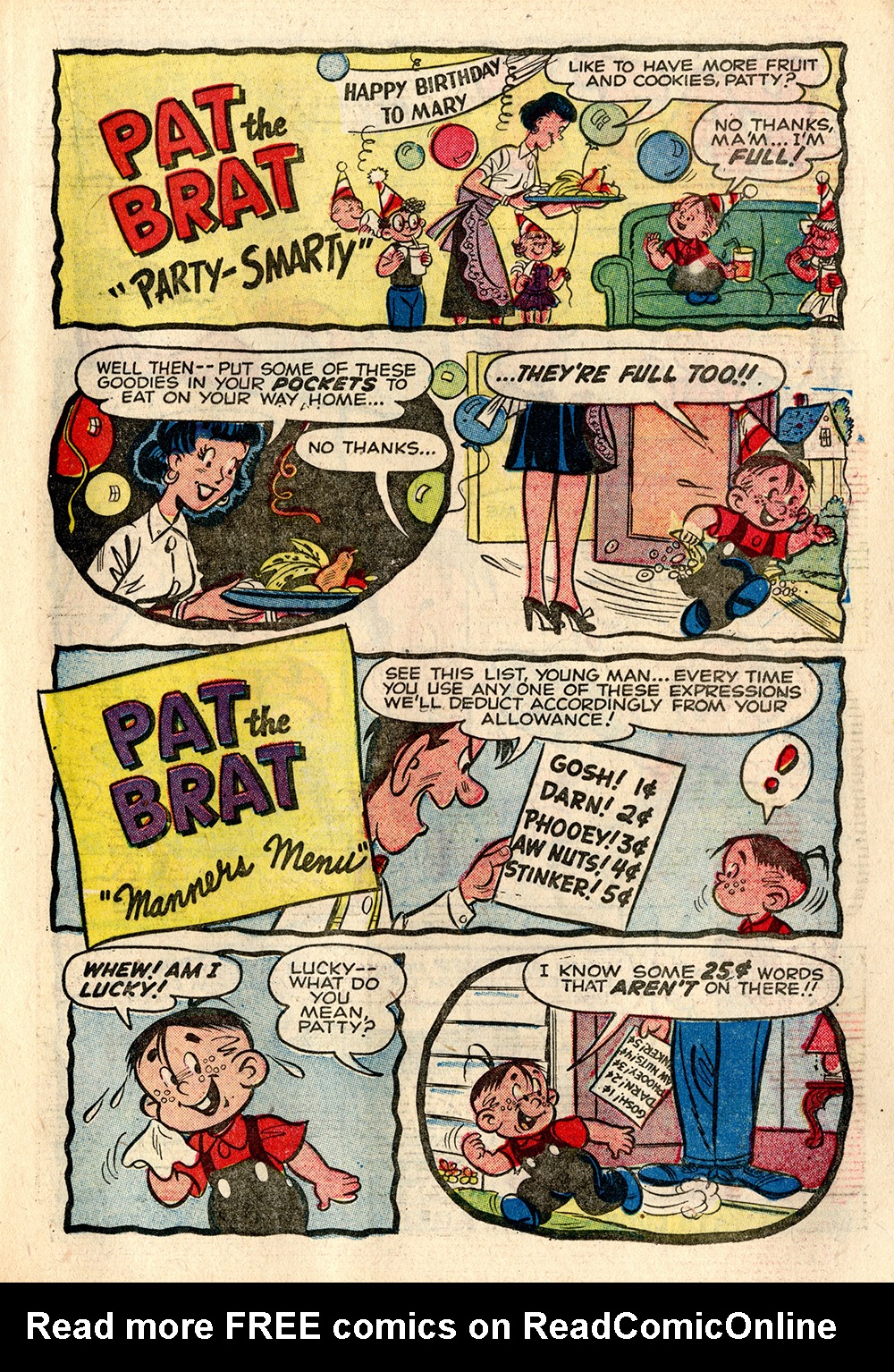 Read online Pat the Brat comic -  Issue #3 - 17