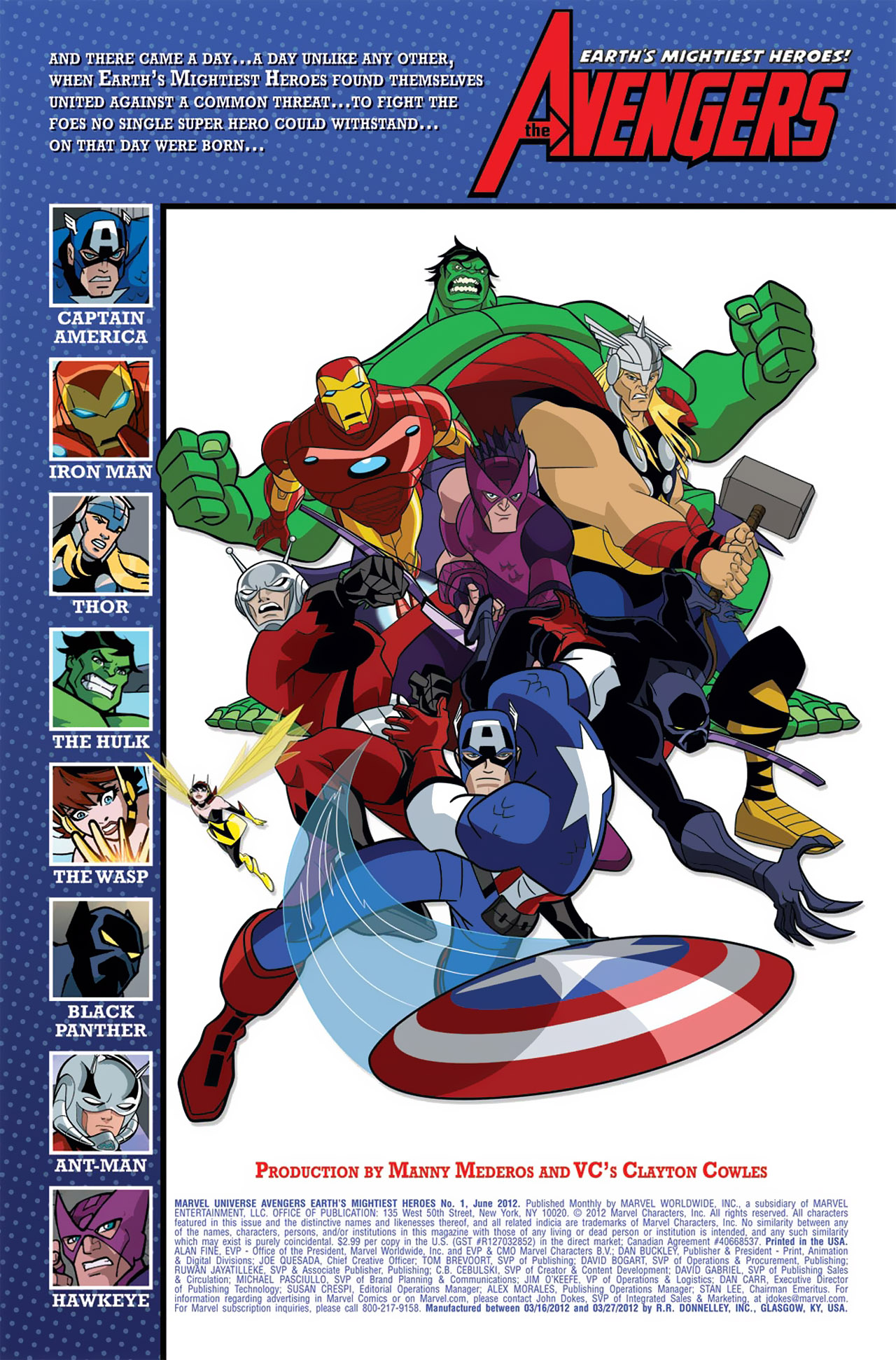 Read online Marvel Universe Avengers Earth's Mightiest Heroes comic -  Issue #1 - 2