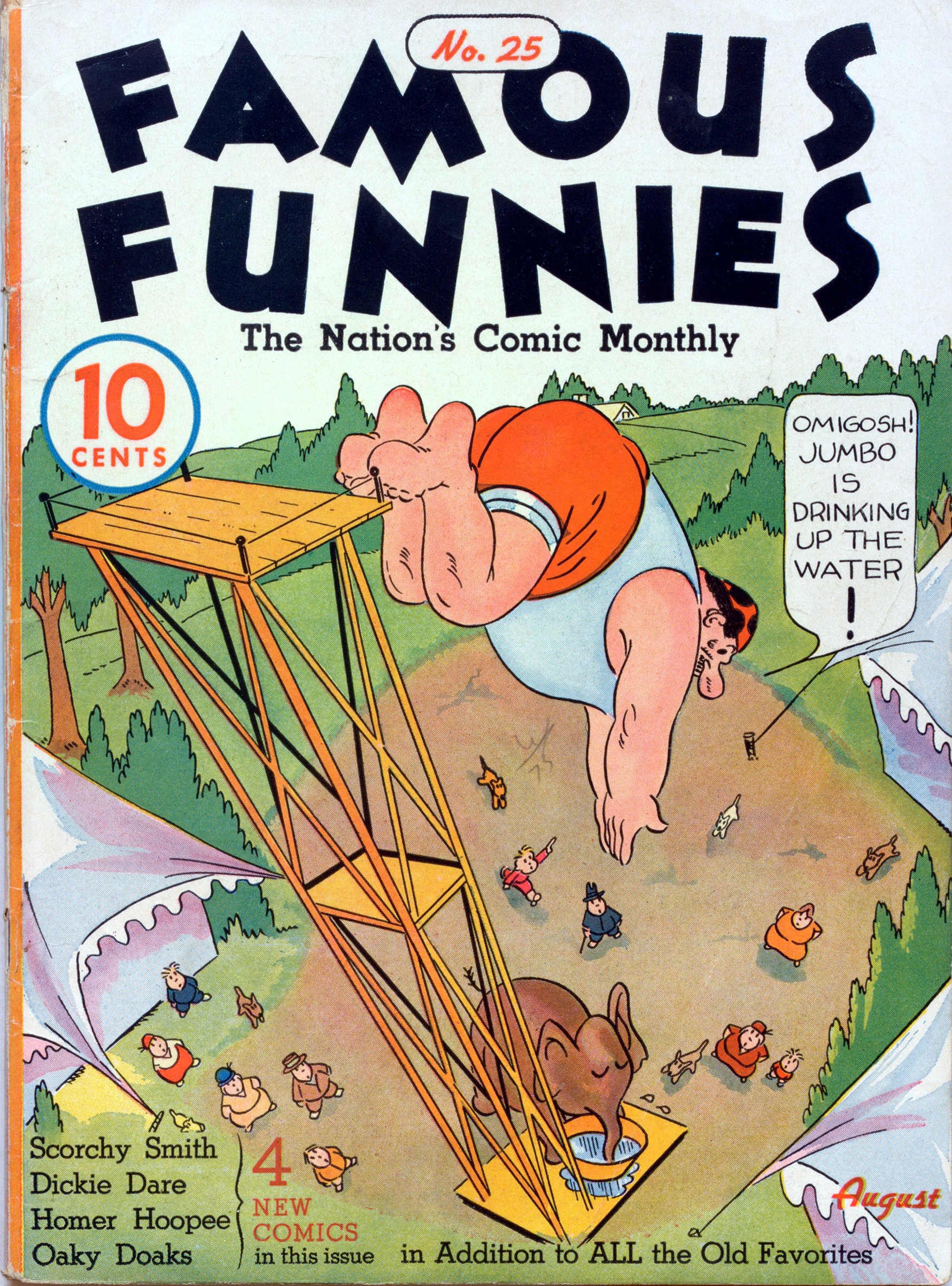 Read online Famous Funnies comic -  Issue #25 - 1