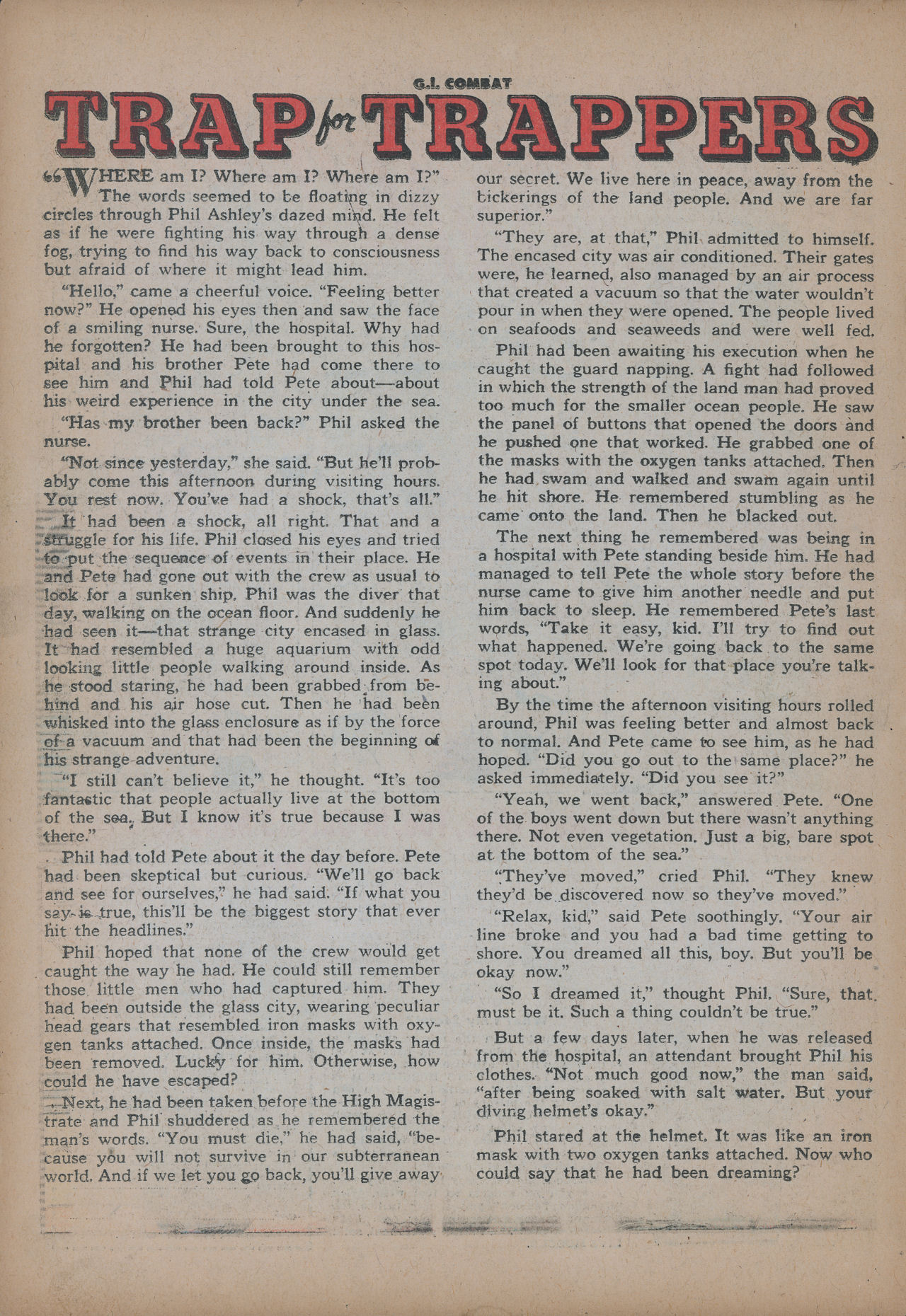 Read online G.I. Combat (1952) comic -  Issue #43 - 26