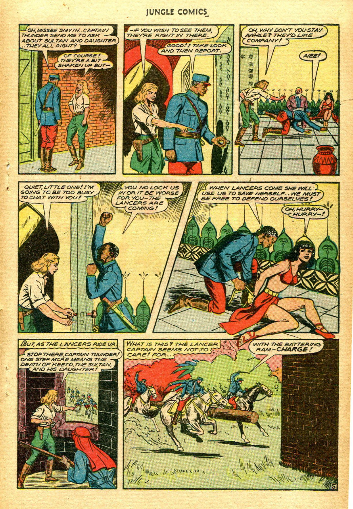 Read online Jungle Comics comic -  Issue #76 - 32