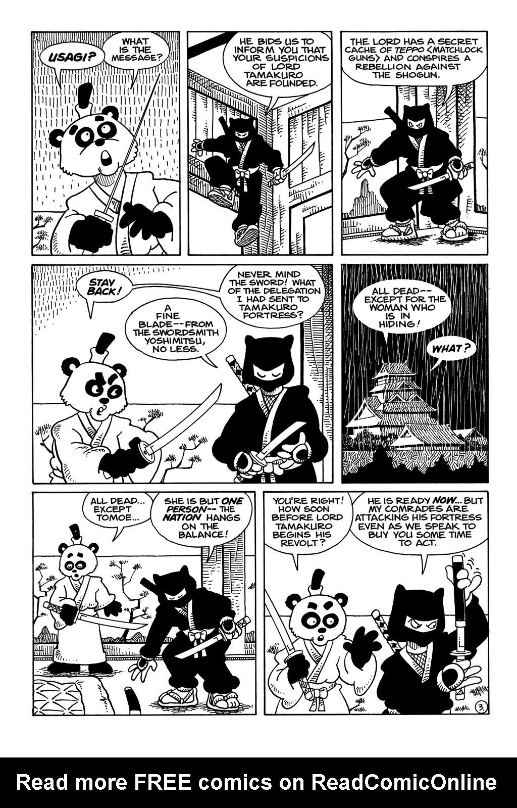 Read online Usagi Yojimbo (1987) comic -  Issue #17 - 5