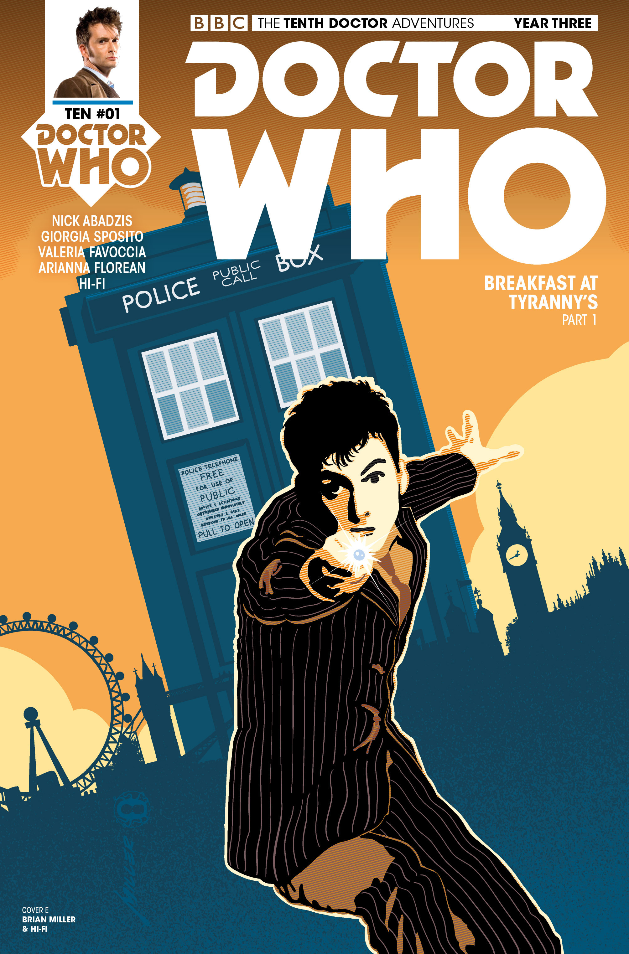 Read online Doctor Who: The Tenth Doctor Year Three comic -  Issue #1 - 5