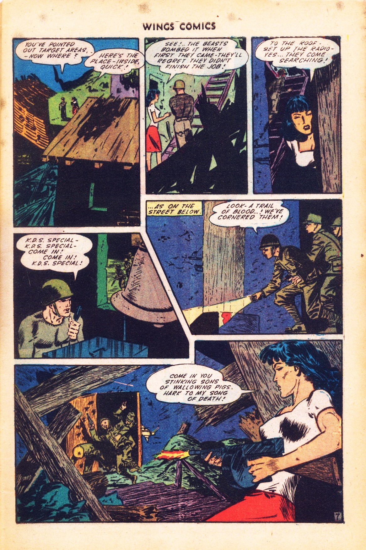 Read online Wings Comics comic -  Issue #51 - 9