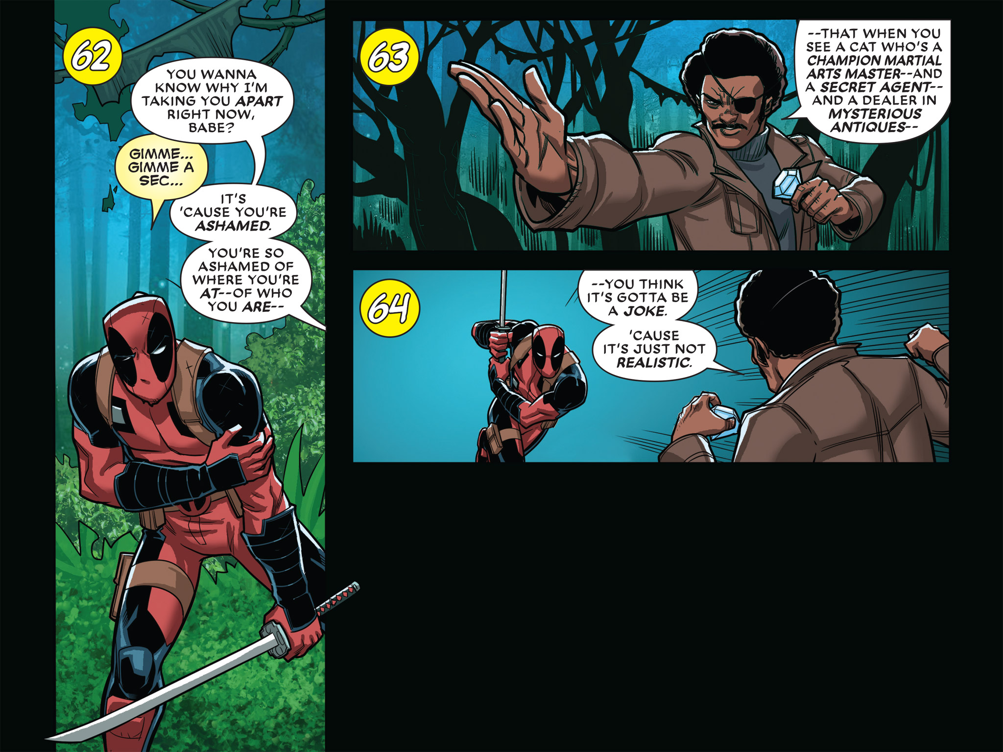 Read online You Are Deadpool comic -  Issue #3 - 66