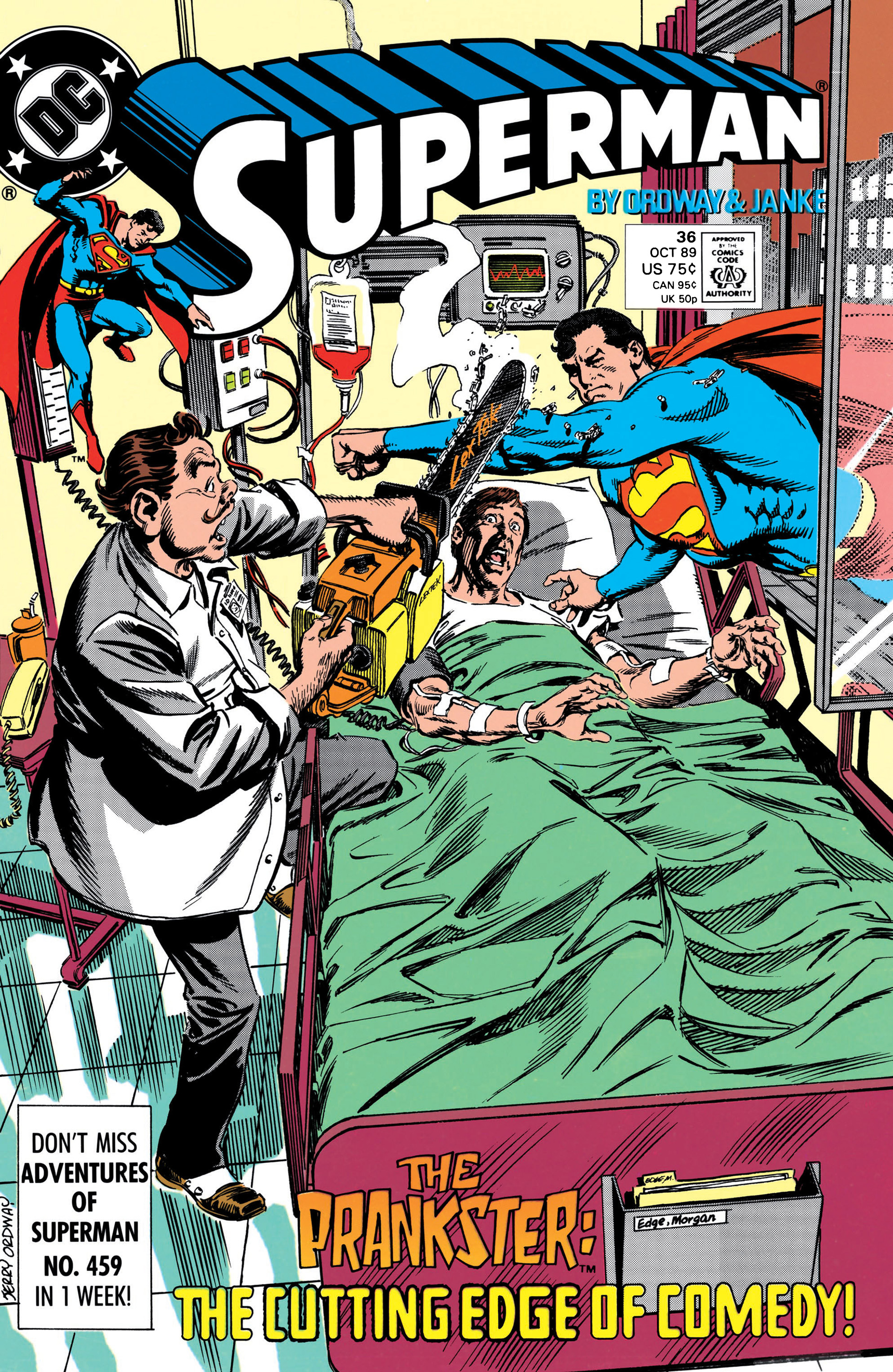 Read online Superman (1987) comic -  Issue #36 - 1