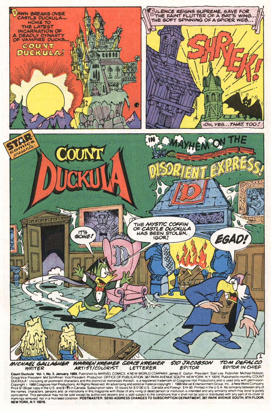 Read online Count Duckula comic -  Issue #2 - 3