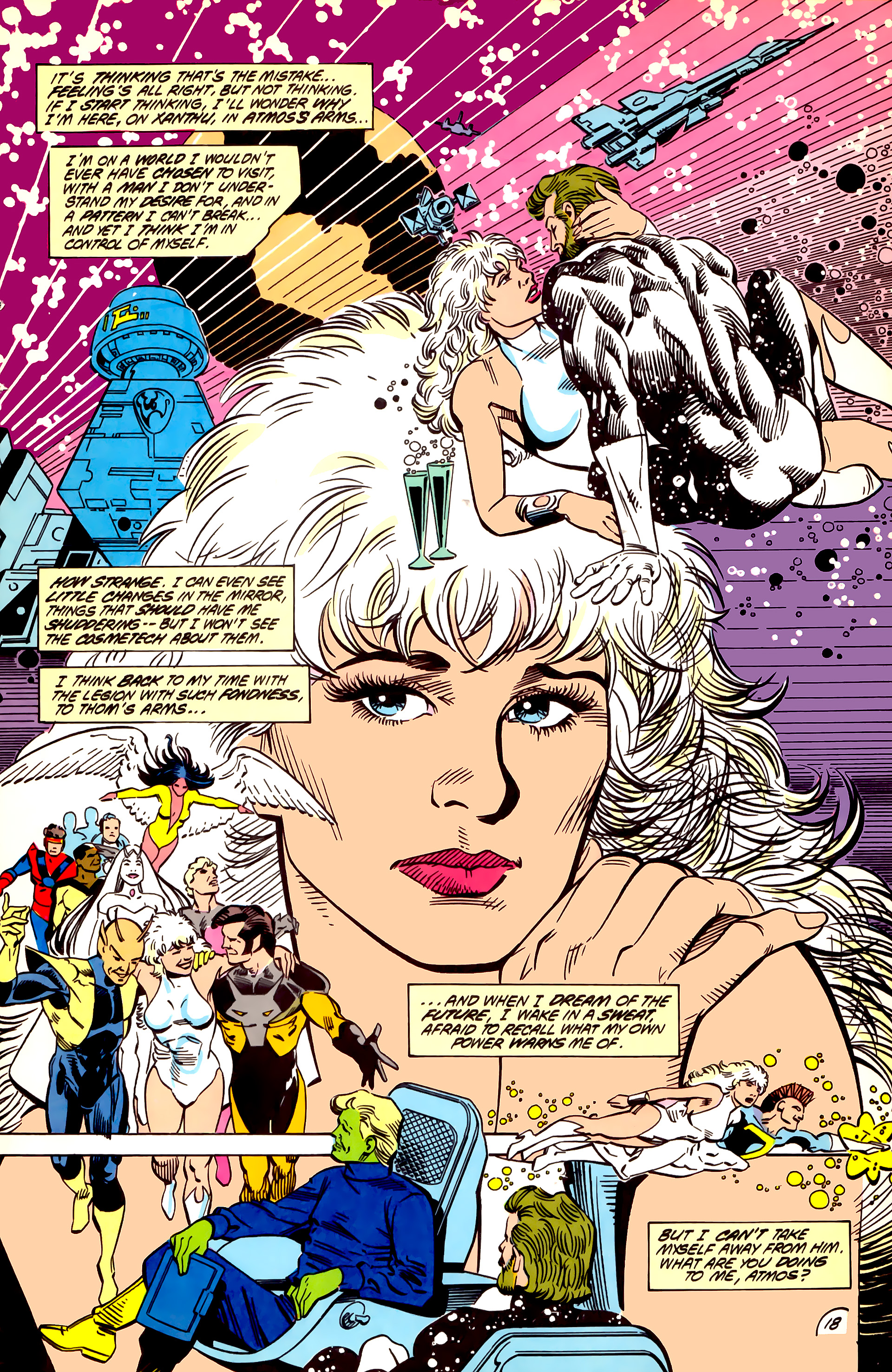 Read online Legion of Super-Heroes (1984) comic -  Issue #55 - 19