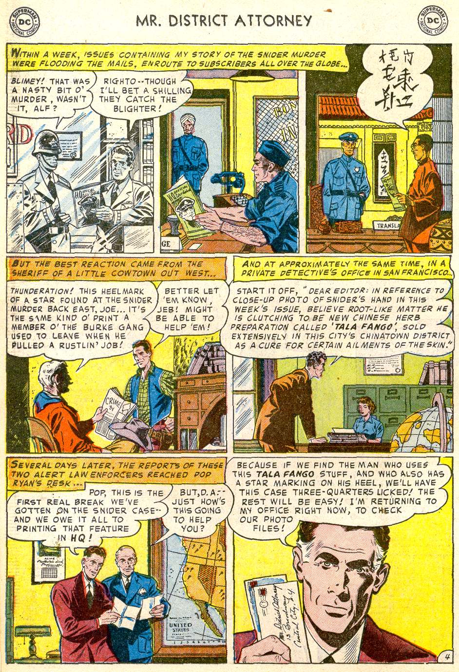 Read online Mr. District Attorney comic -  Issue #31 - 18