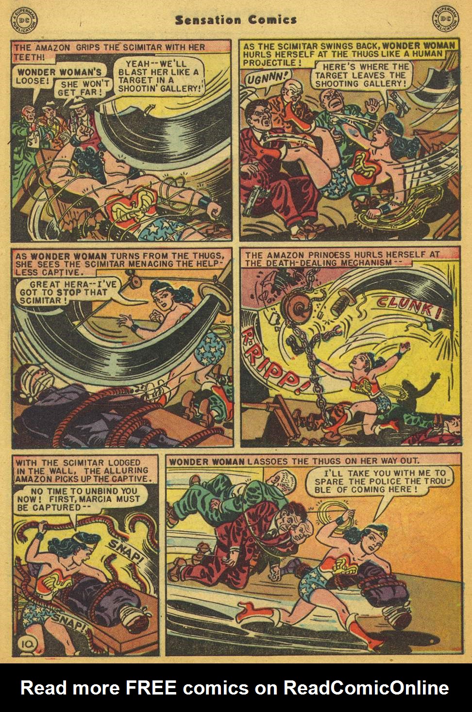 Read online Sensation (Mystery) Comics comic -  Issue #80 - 11