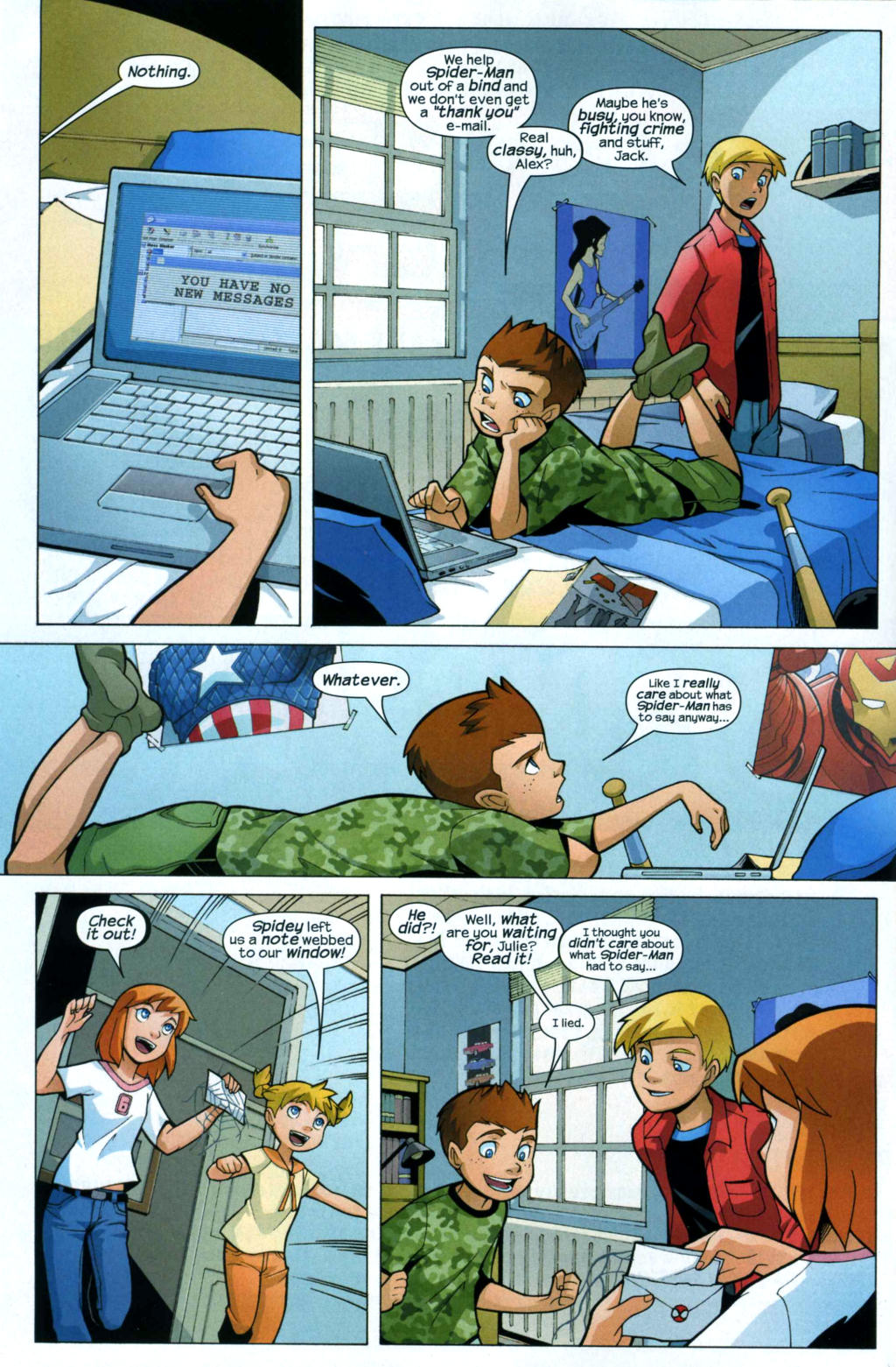 Read online Spider-Man and Power Pack comic -  Issue #3 - 3