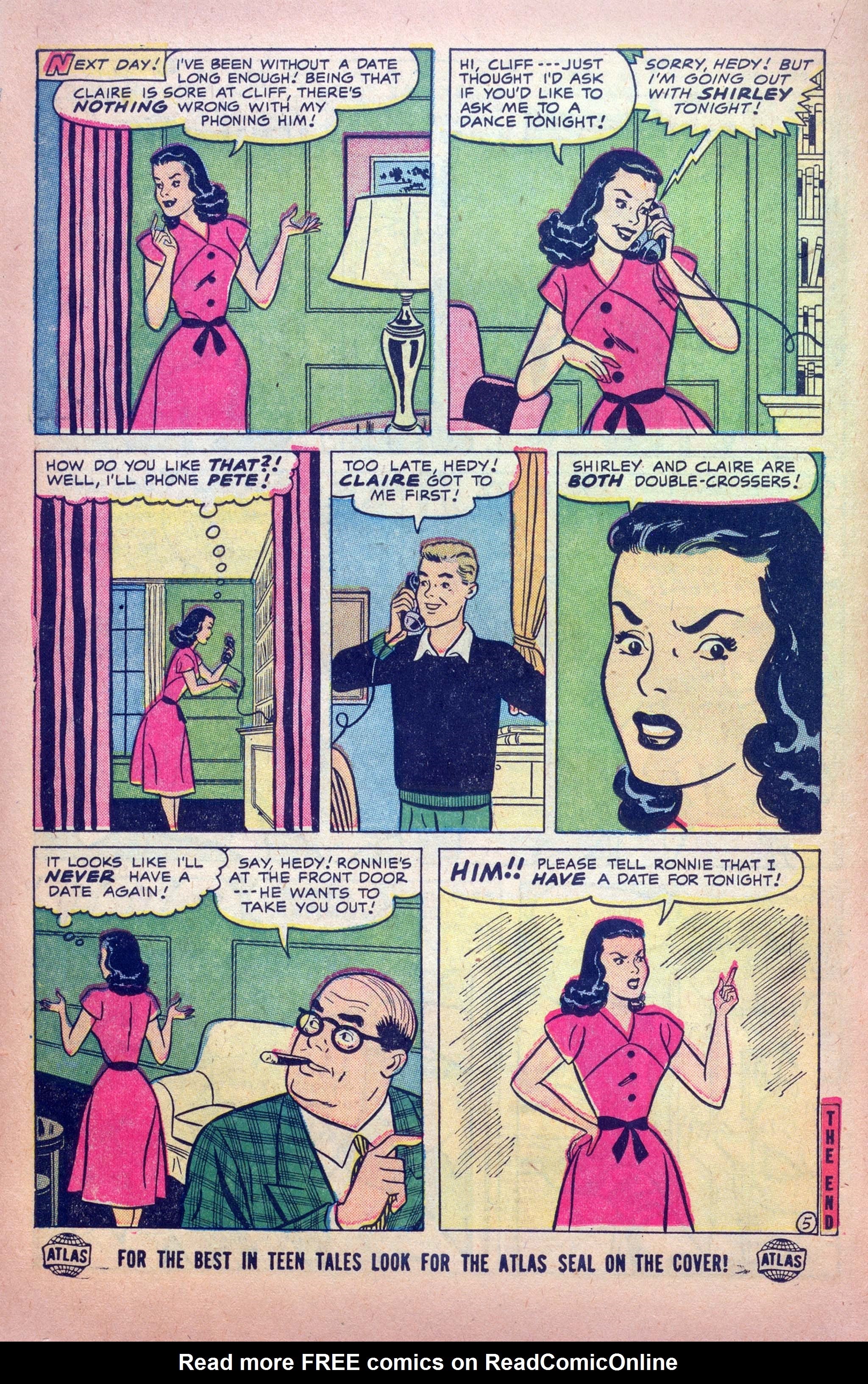 Read online Patsy and her Pals comic -  Issue #15 - 16