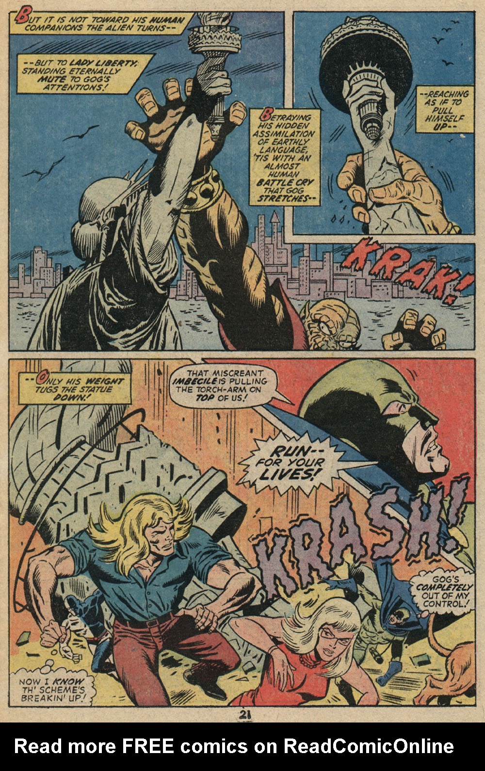 Read online Astonishing Tales (1970) comic -  Issue #18 - 16