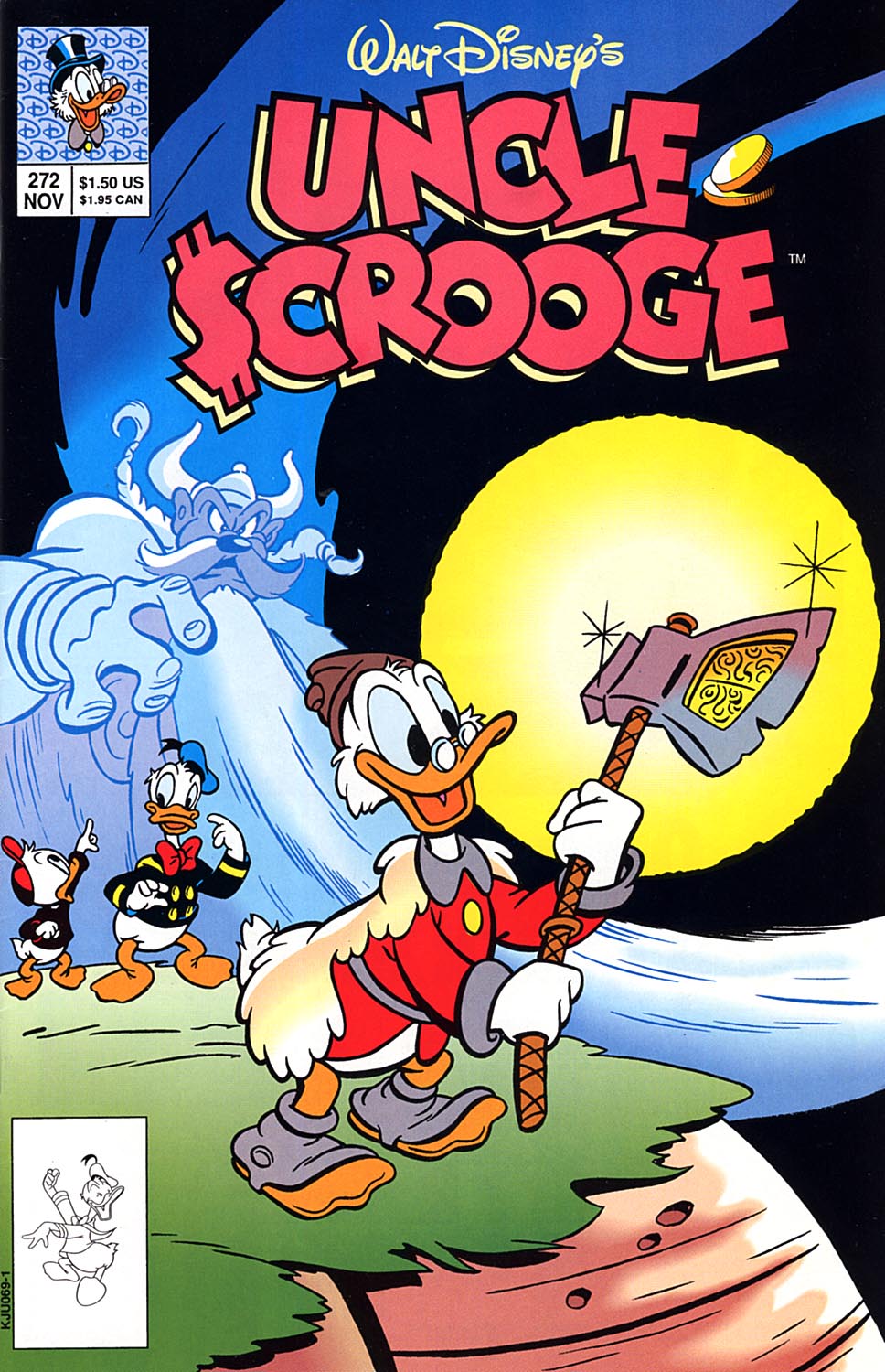 Read online Uncle Scrooge (1953) comic -  Issue #272 - 1