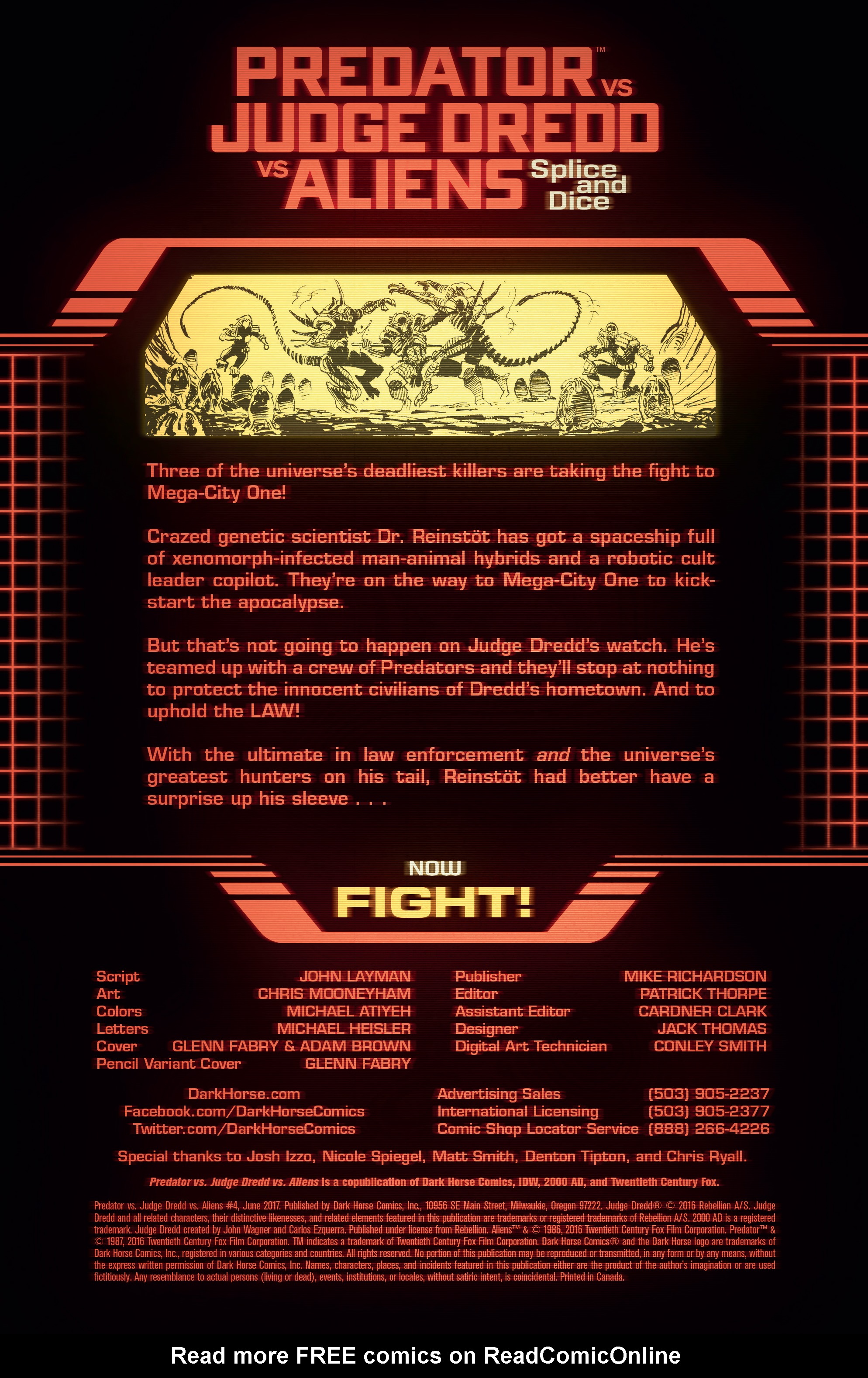 Read online Predator Vs. Judge Dredd Vs. Aliens comic -  Issue #4 - 3