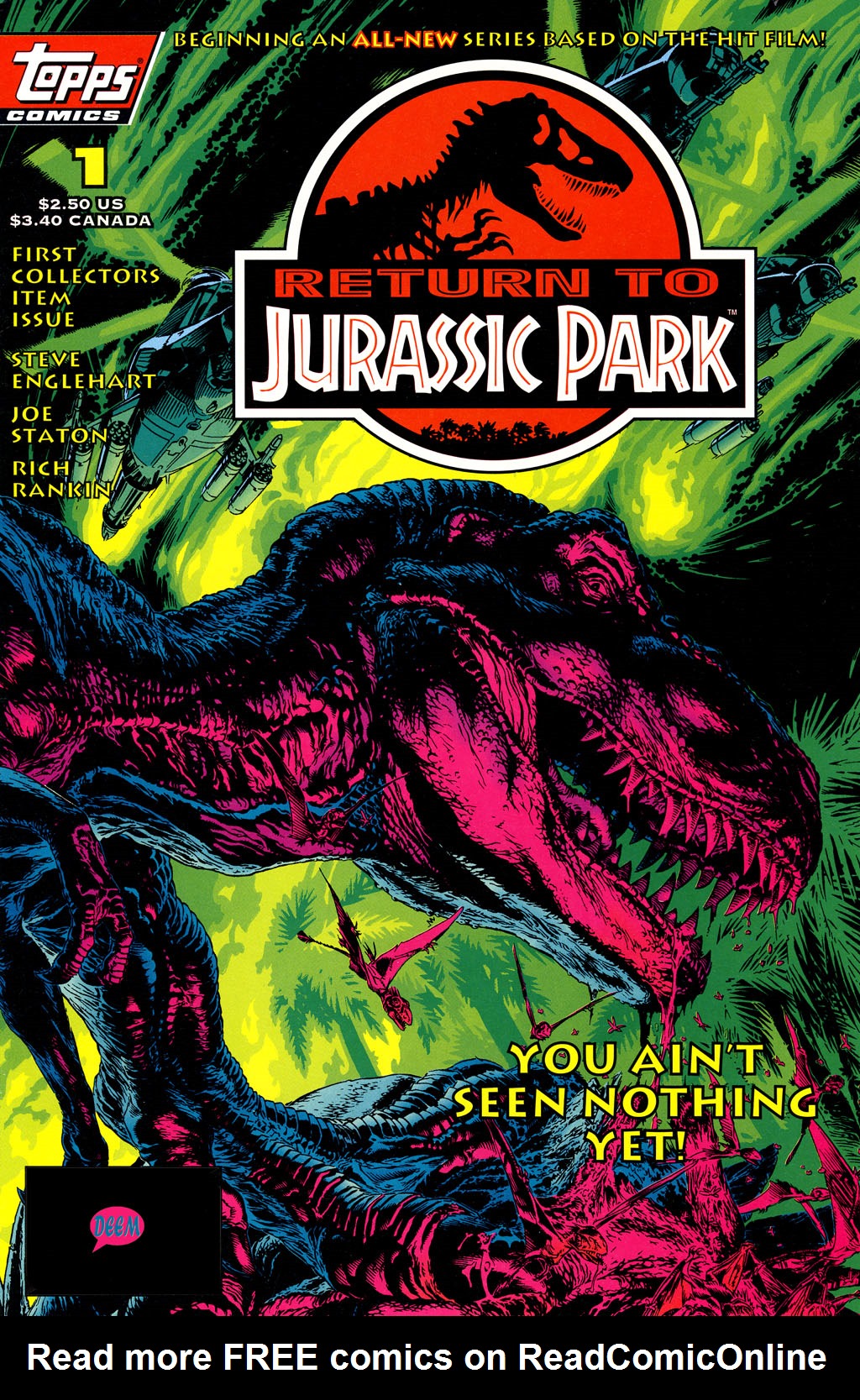 Read online Return To Jurassic Park comic -  Issue #1 - 1