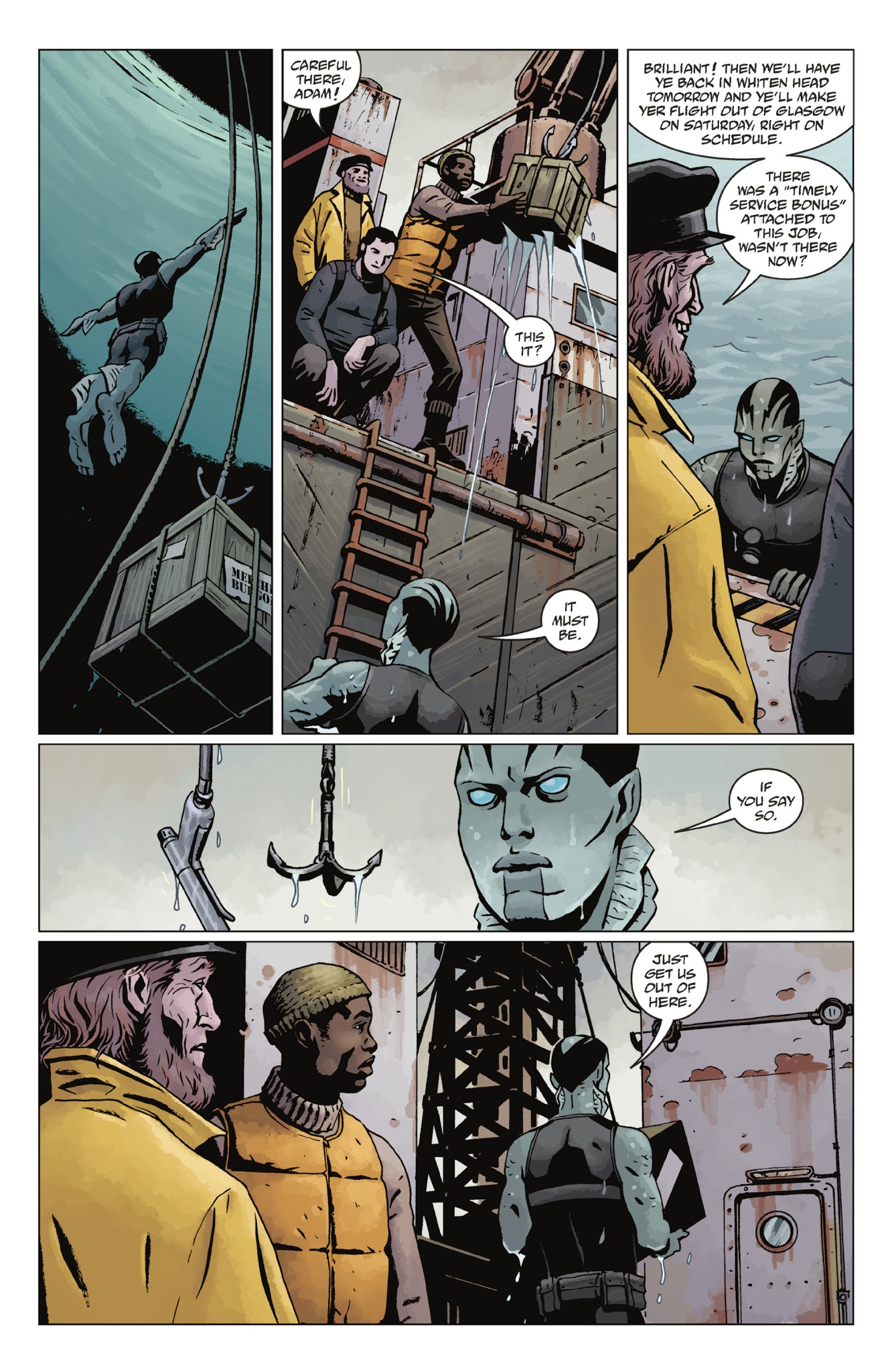 Read online Abe Sapien: The Devil Does Not Jest and Other Stories comic -  Issue # TPB - 51