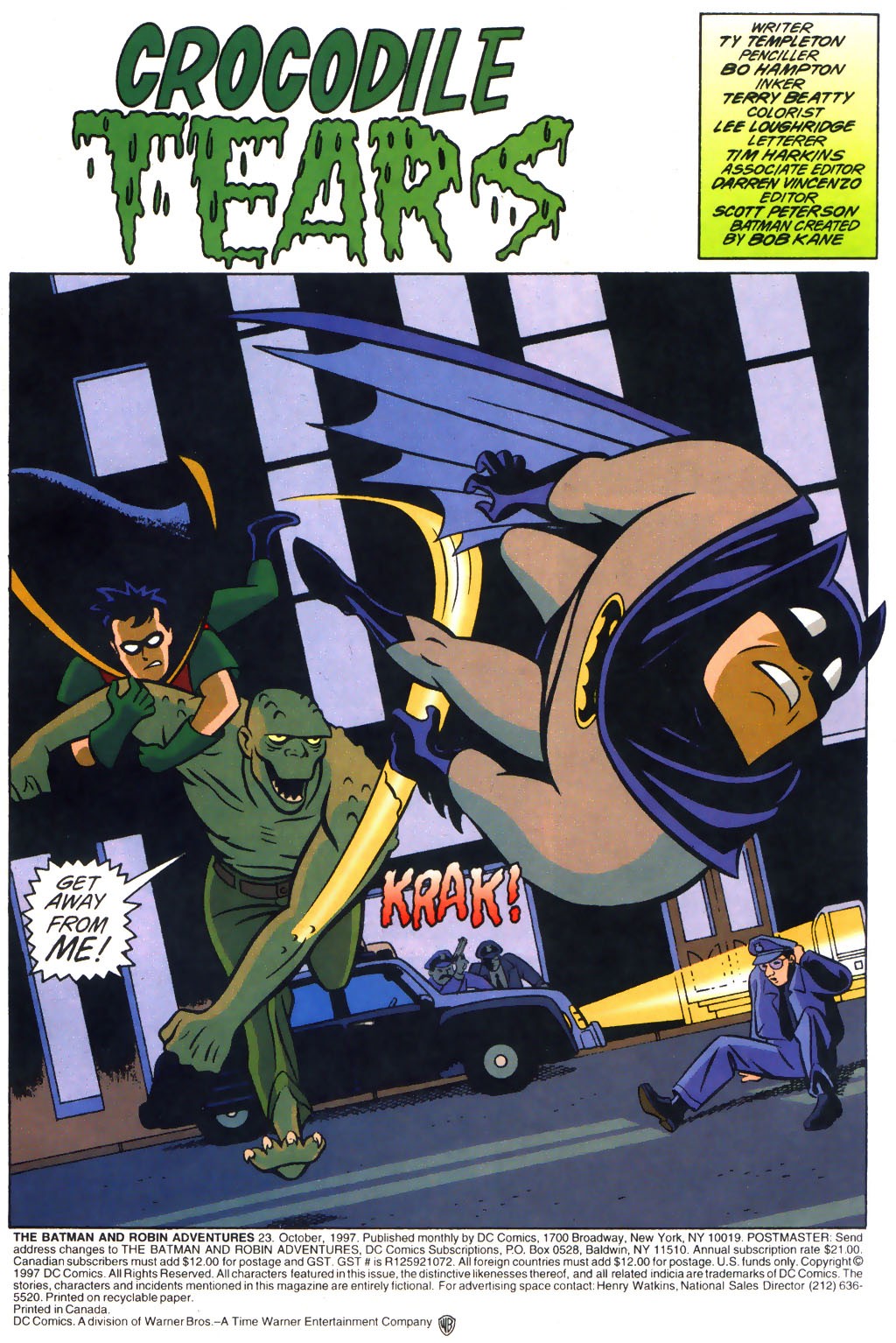 The Batman and Robin Adventures Issue #23 #25 - English 2