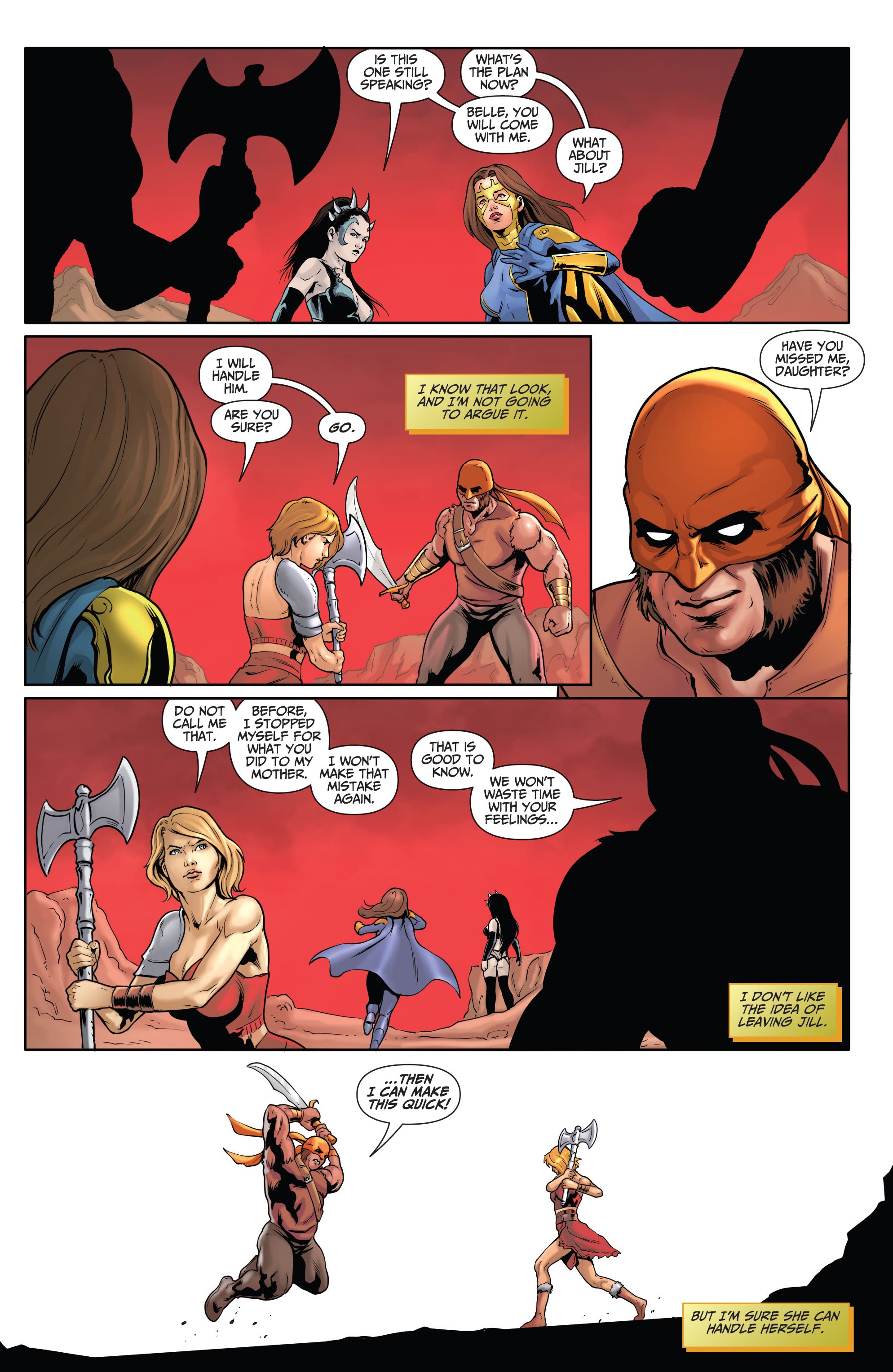 Read online Belle: War of the Giants comic -  Issue # Full - 24