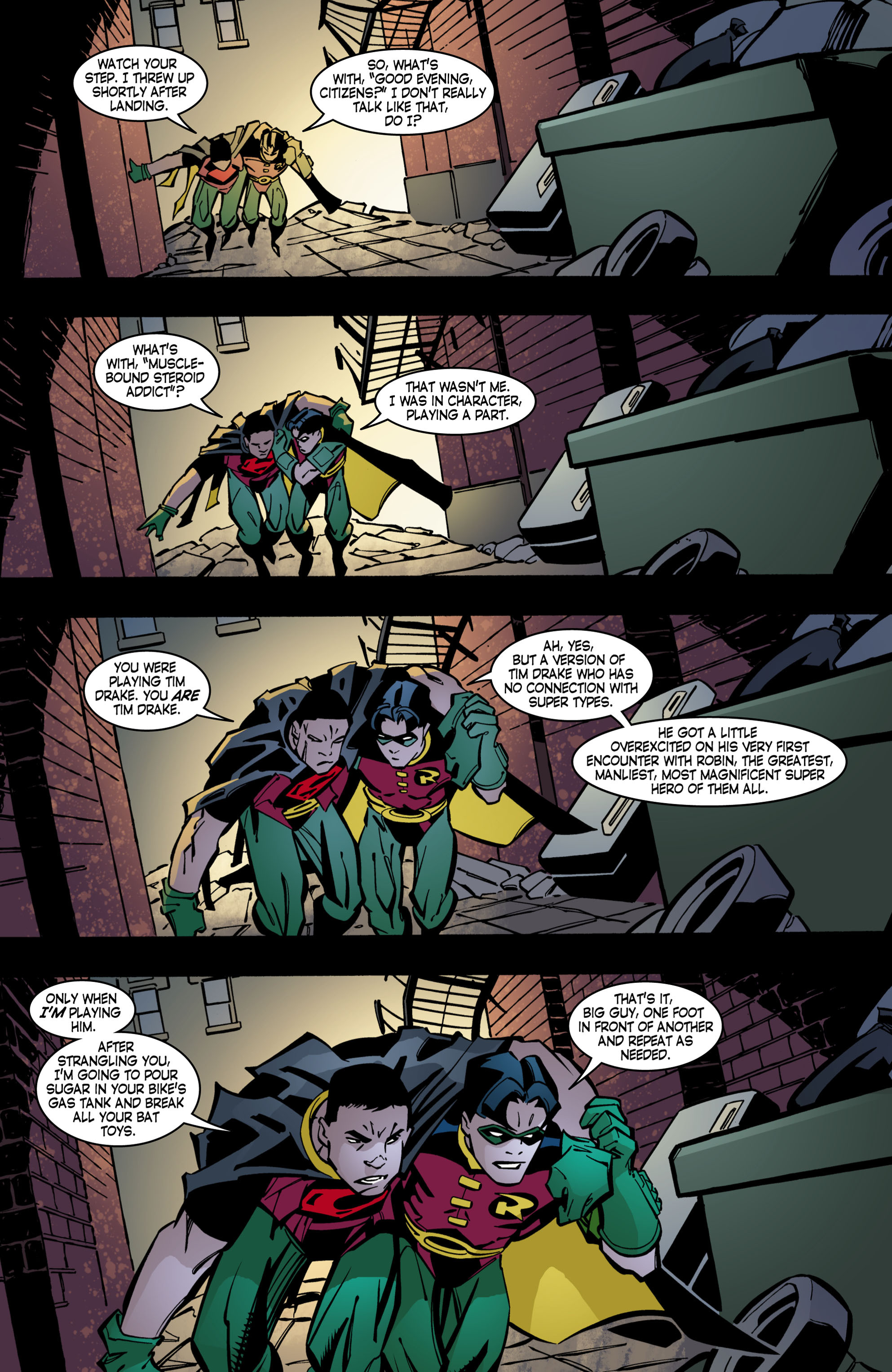 Read online Robin (1993) comic -  Issue #141 - 22