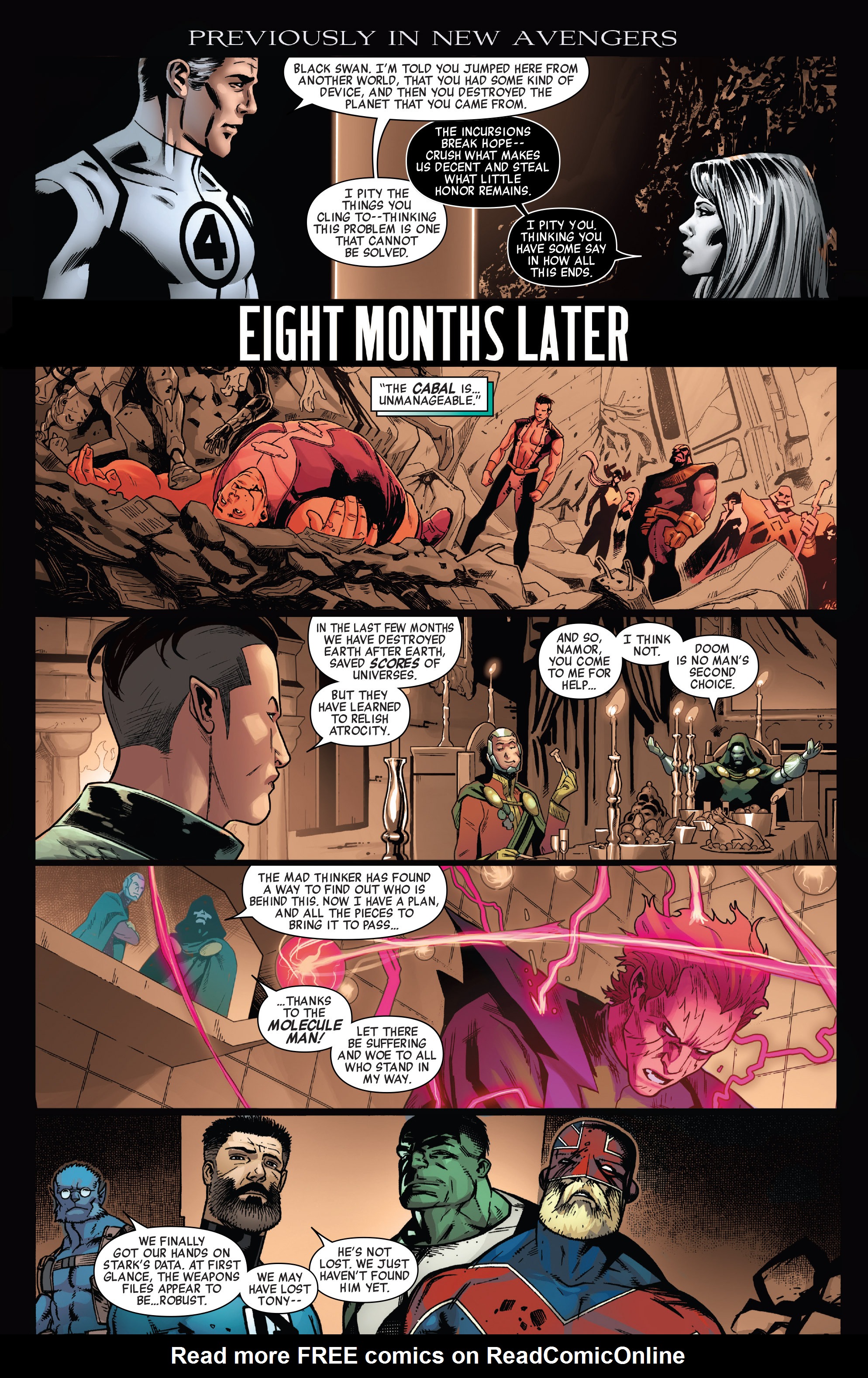 Read online Avengers by Jonathan Hickman Omnibus comic -  Issue # TPB 2 (Part 7) - 92