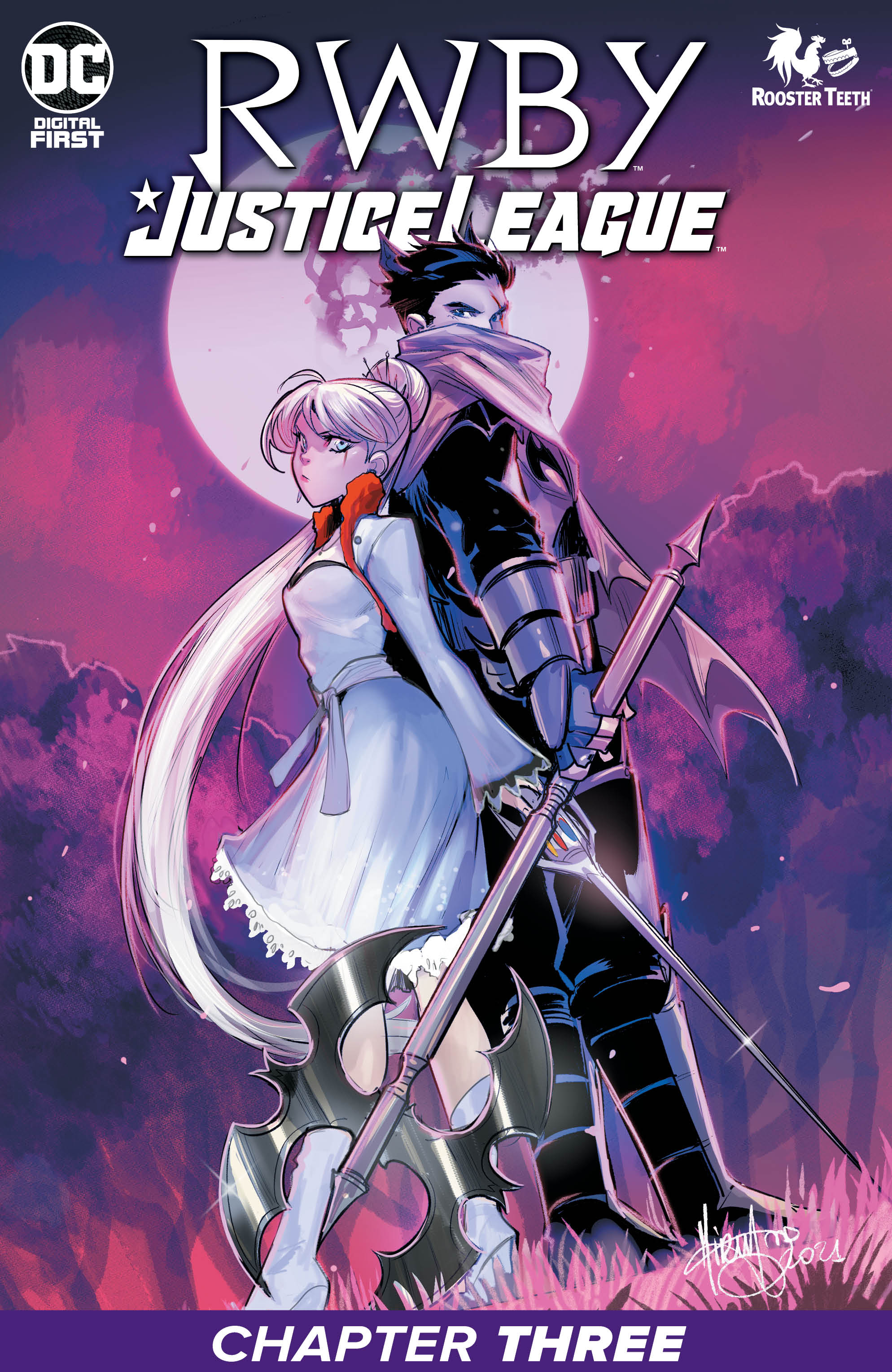 Read online RWBY/Justice League comic -  Issue #3 - 2