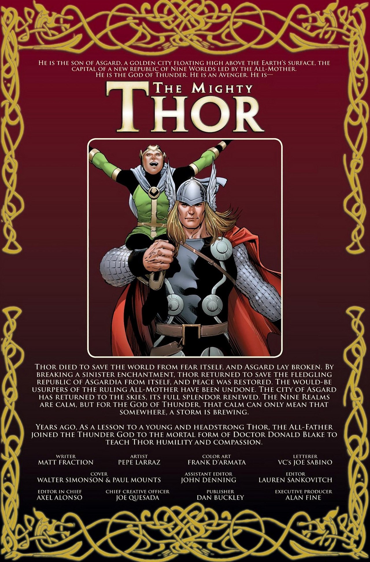 Read online The Mighty Thor (2011) comic -  Issue #13 - 2