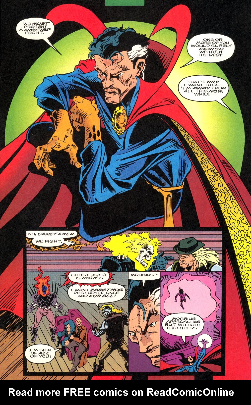 Read online Morbius: The Living Vampire (1992) comic -  Issue #16 - 4