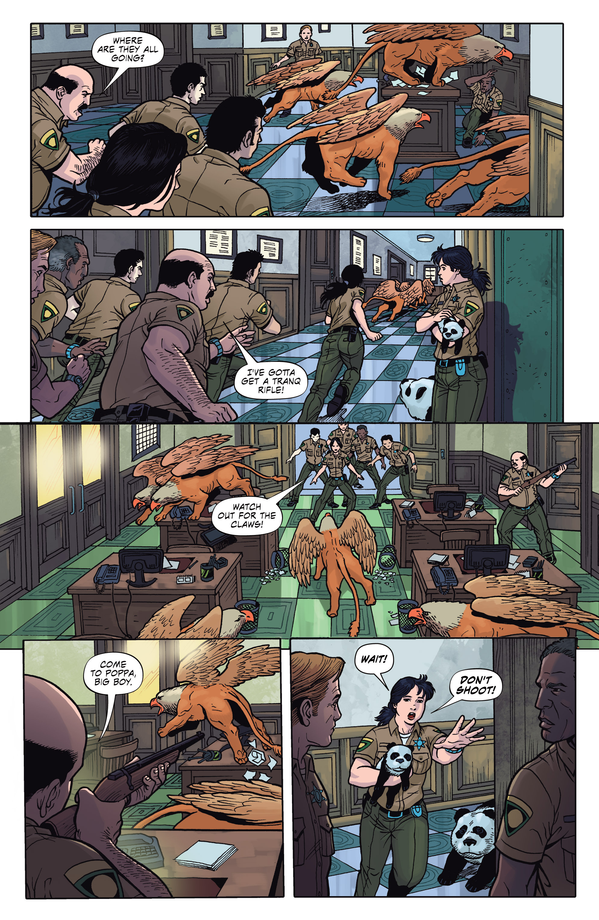 Read online Creature Cops: Special Varmint Unit comic -  Issue #3 - 4
